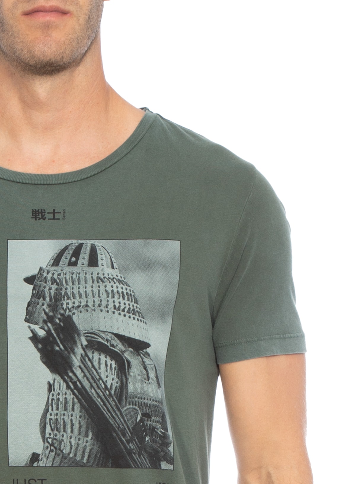 Camiseta Masculina Warrior Verde Jab