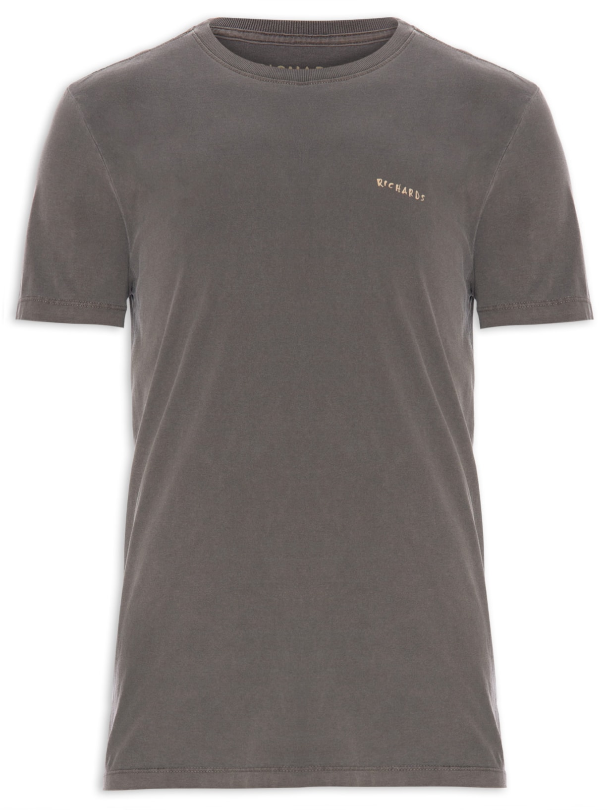 Camiseta Masculina Washed Monstera Cost Marrom Richards