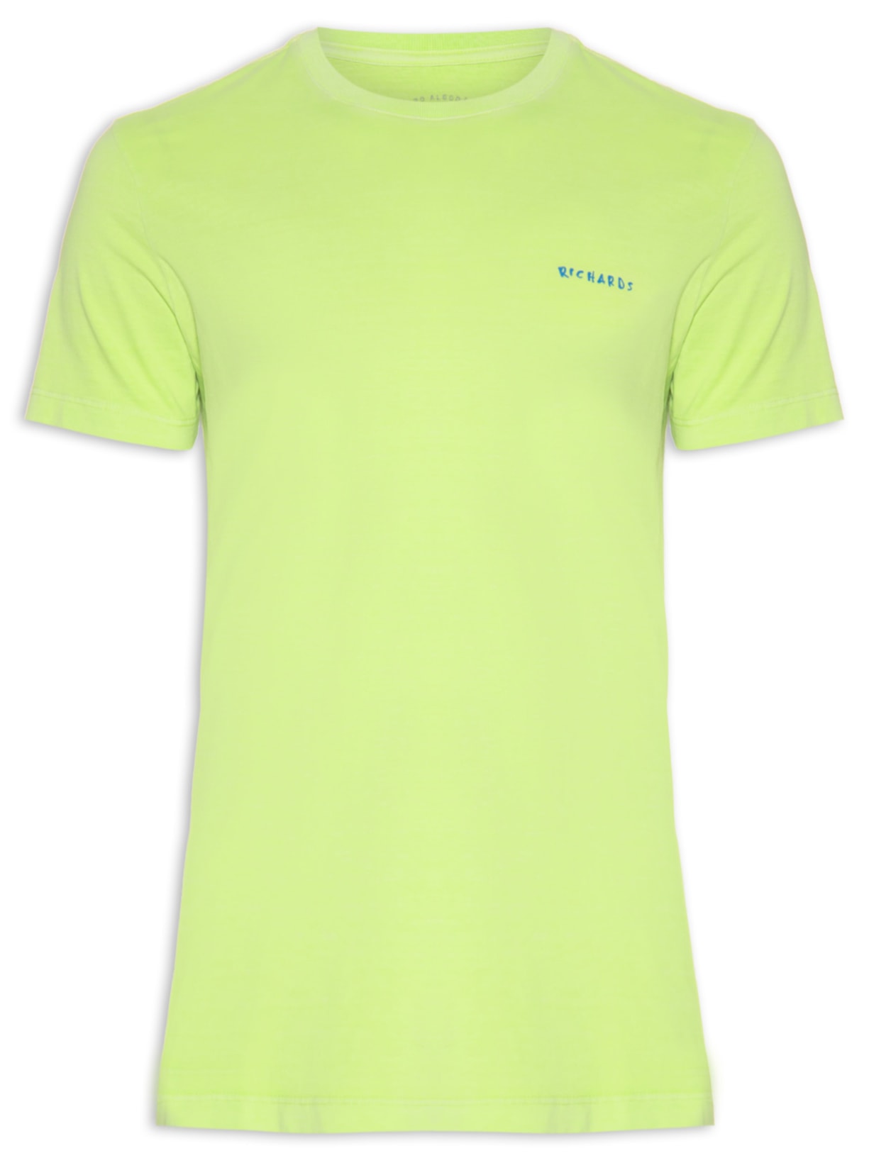 Camiseta Masculina Washed Monstera Cost - Verde