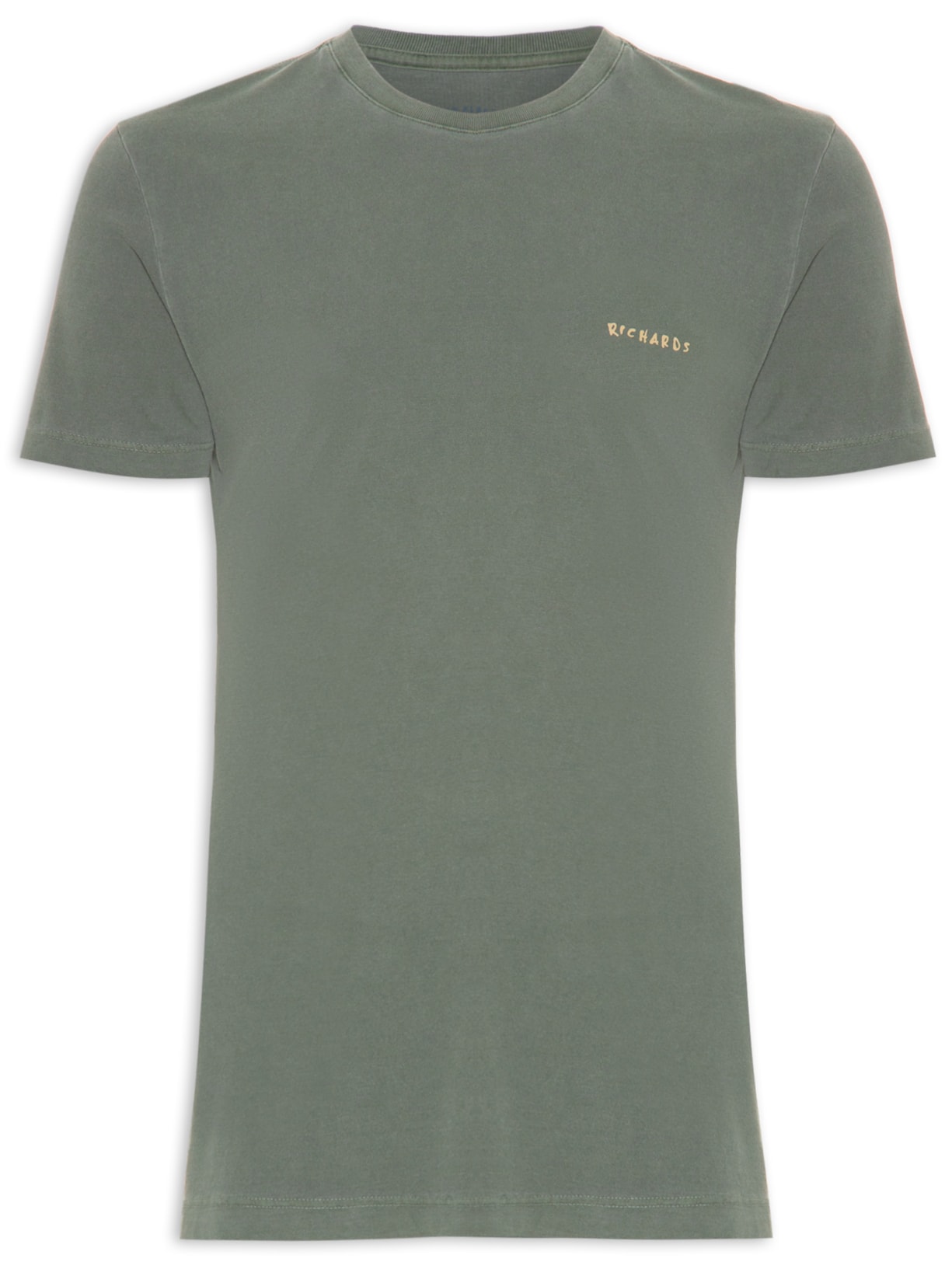 Camiseta Masculina Washed Monstera Cost - Verde