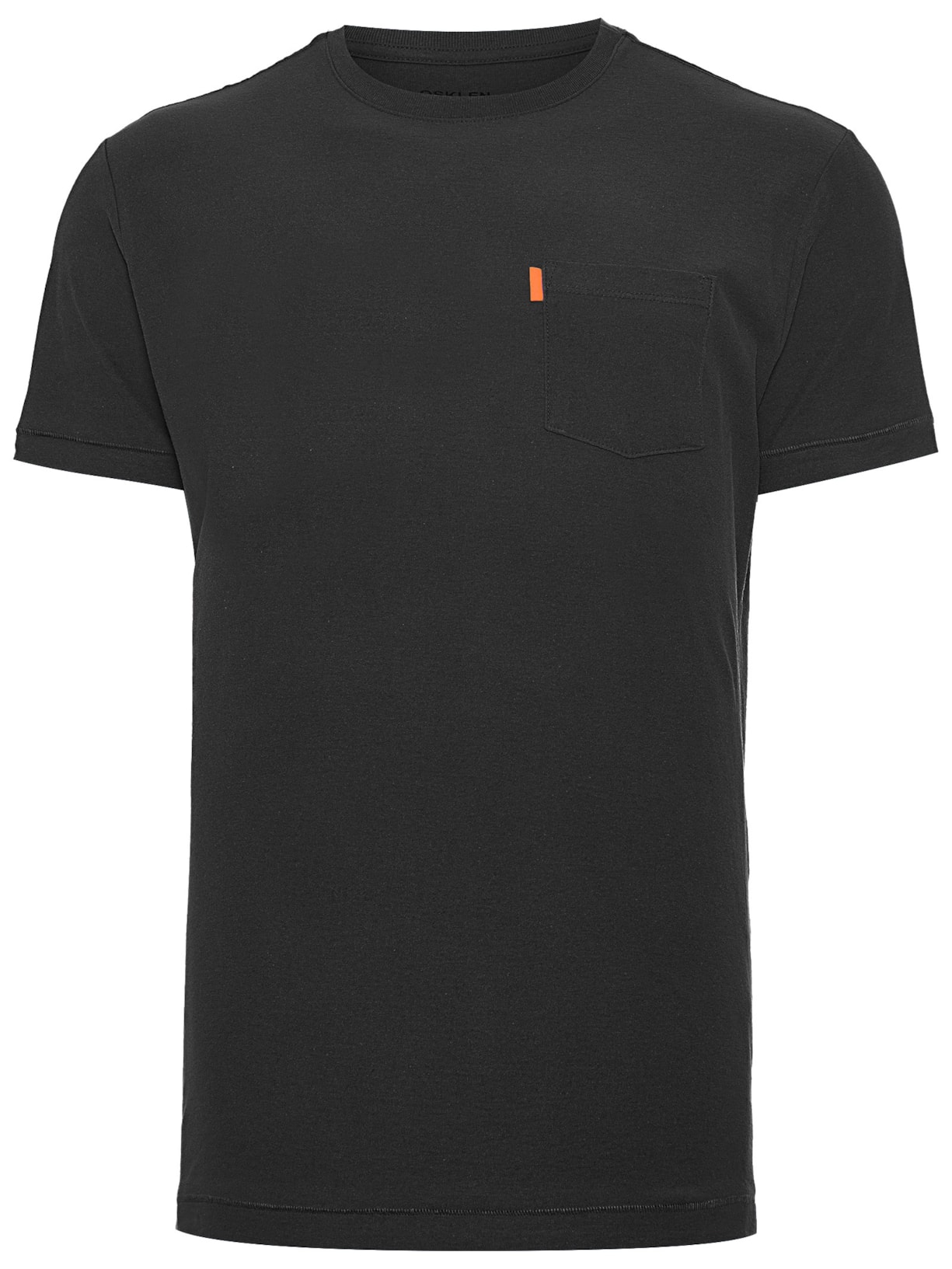 Camiseta Masculina Washed Pocket Spot - Preto