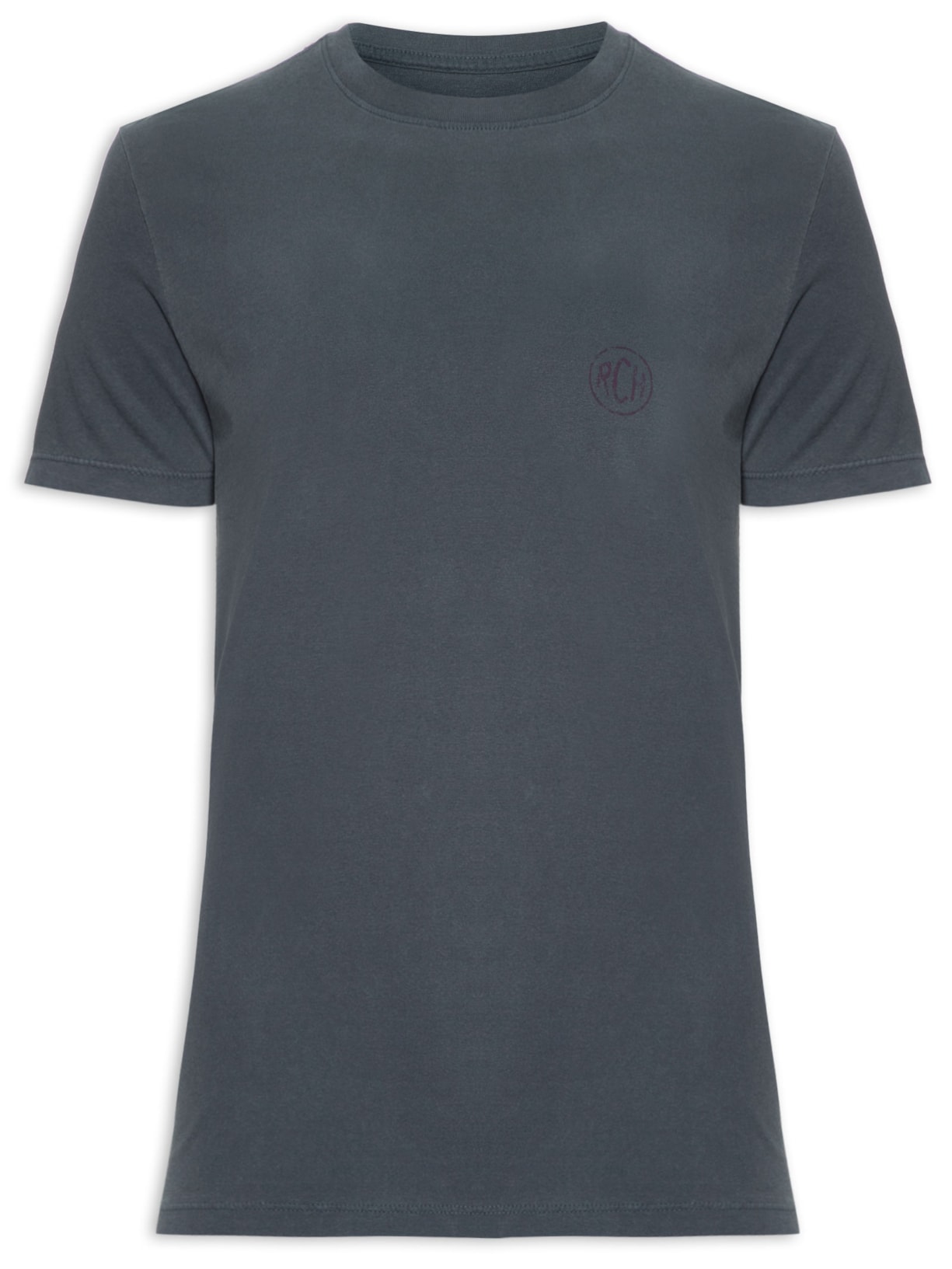 Camiseta Masculina Washed Poster Totem - Azul