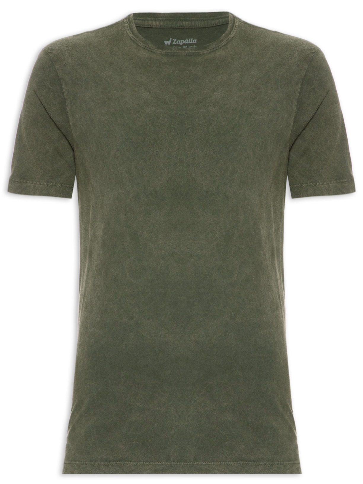Camiseta Masculina Washed - Verde