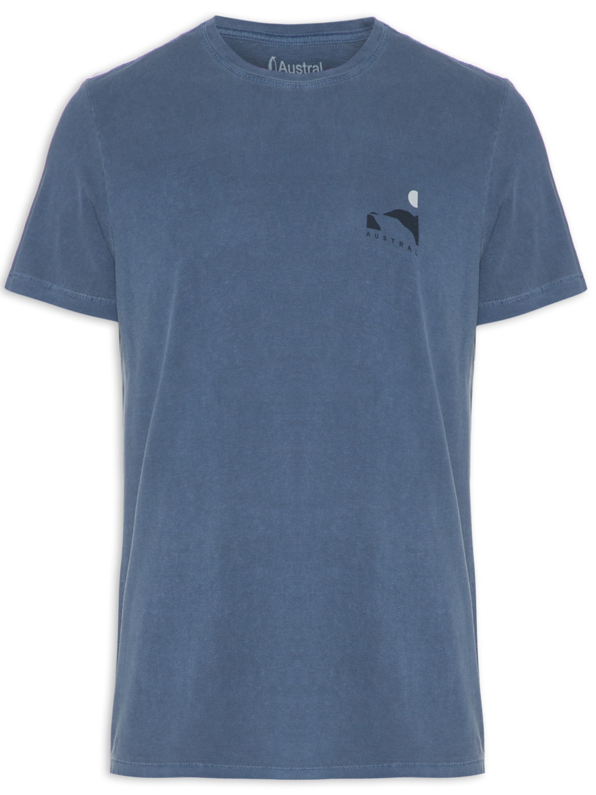 Camiseta Masculina Waterfall Azul Austral