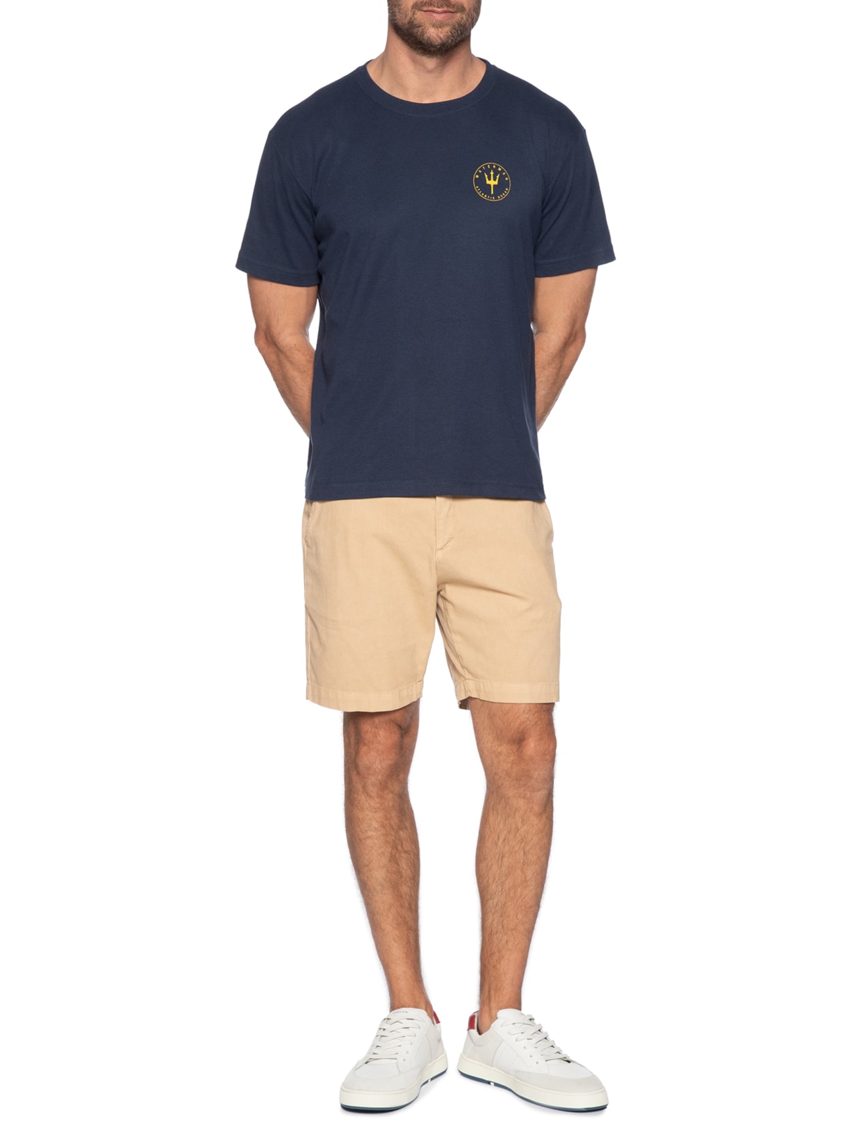 Camiseta Masculina Waterman Azul Osklen