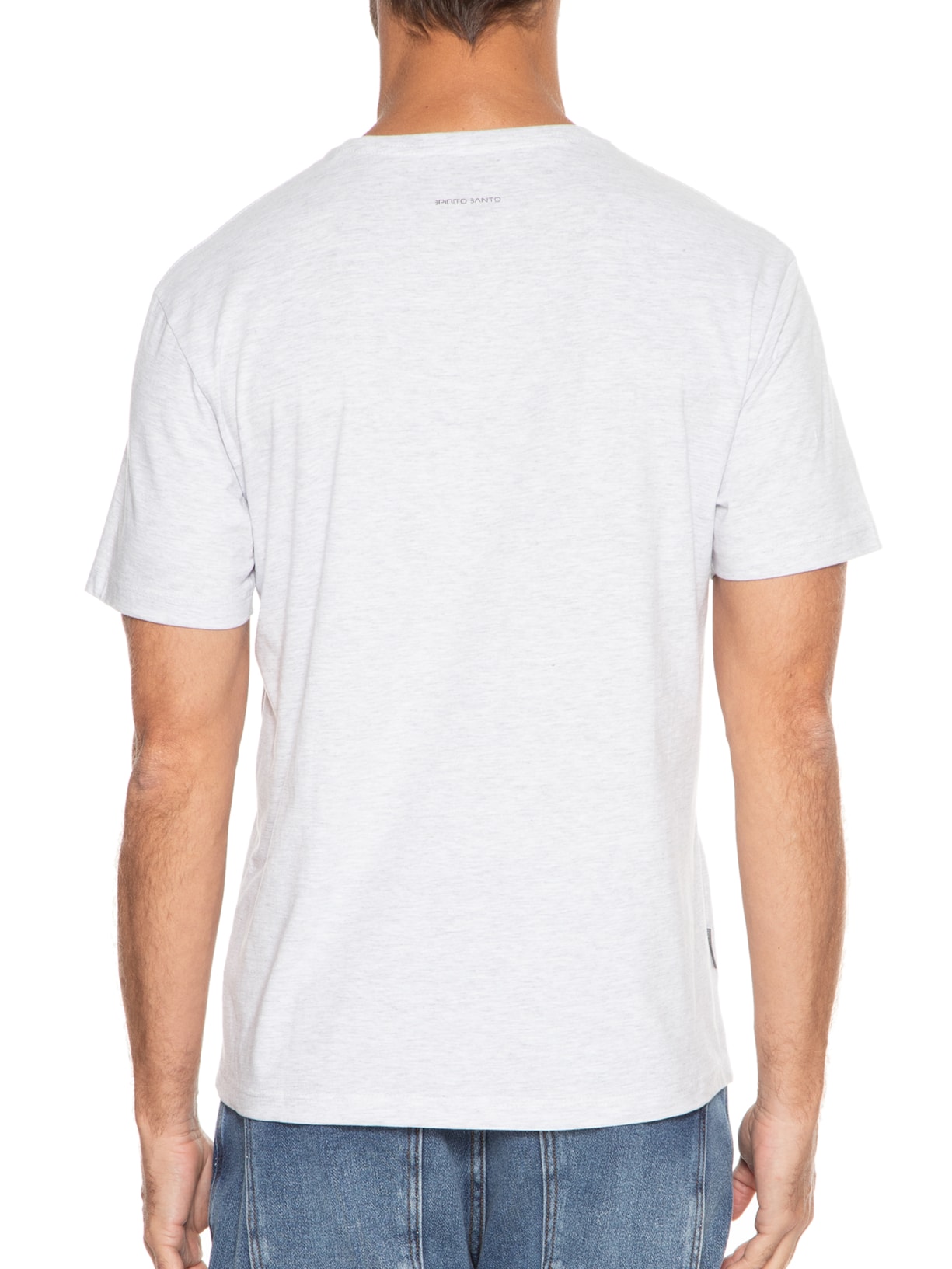 Camiseta Masculina Wave Japan Cinza Spirito Santo