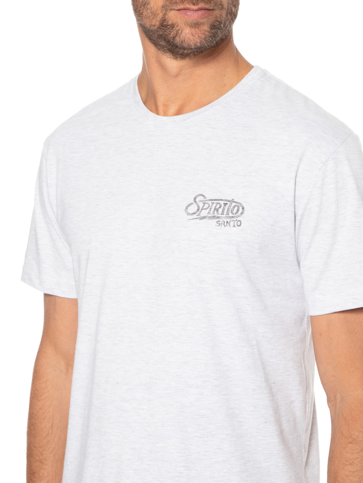 Camiseta Masculina Wave Japan Cinza Spirito Santo