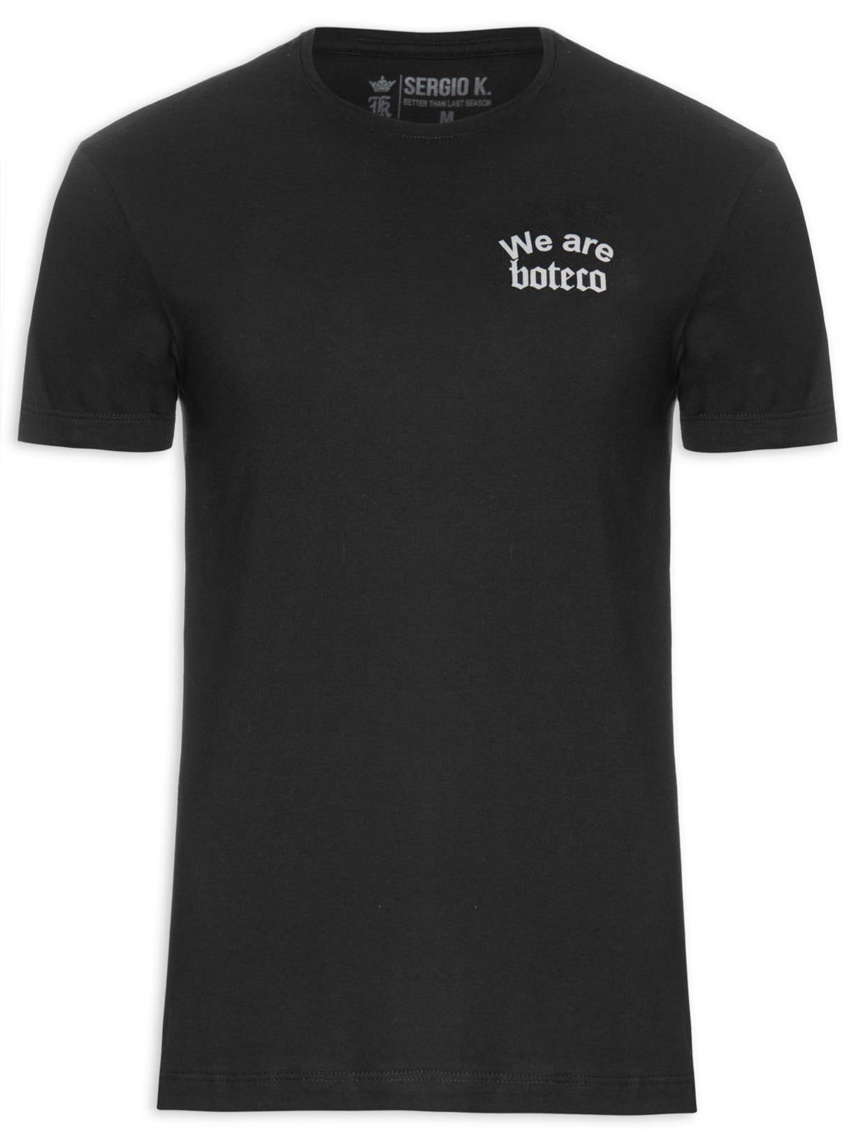 Camiseta Masculina We Are Boteco - Preto