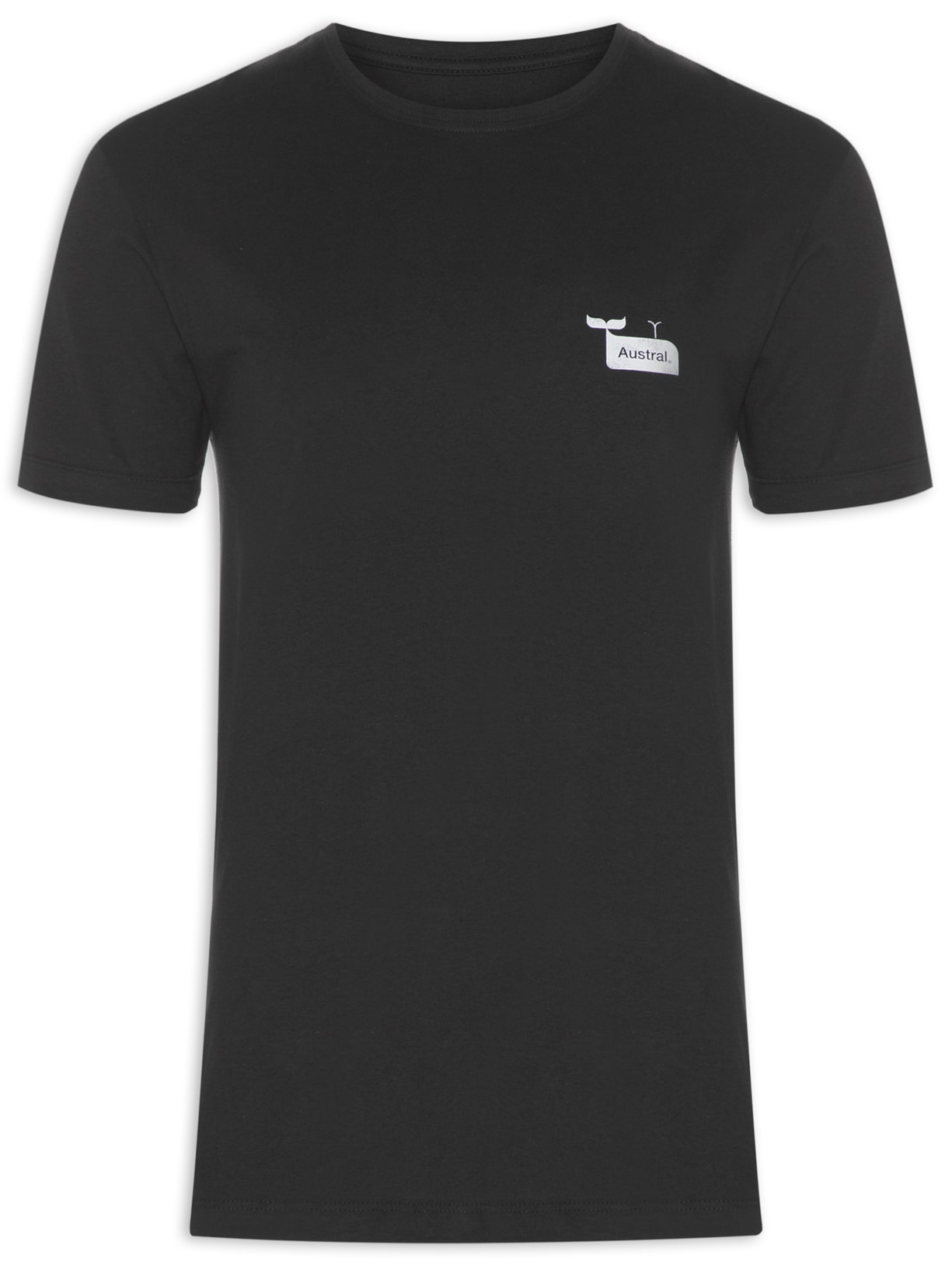 Camiseta Masculina Whale Noir - Preto