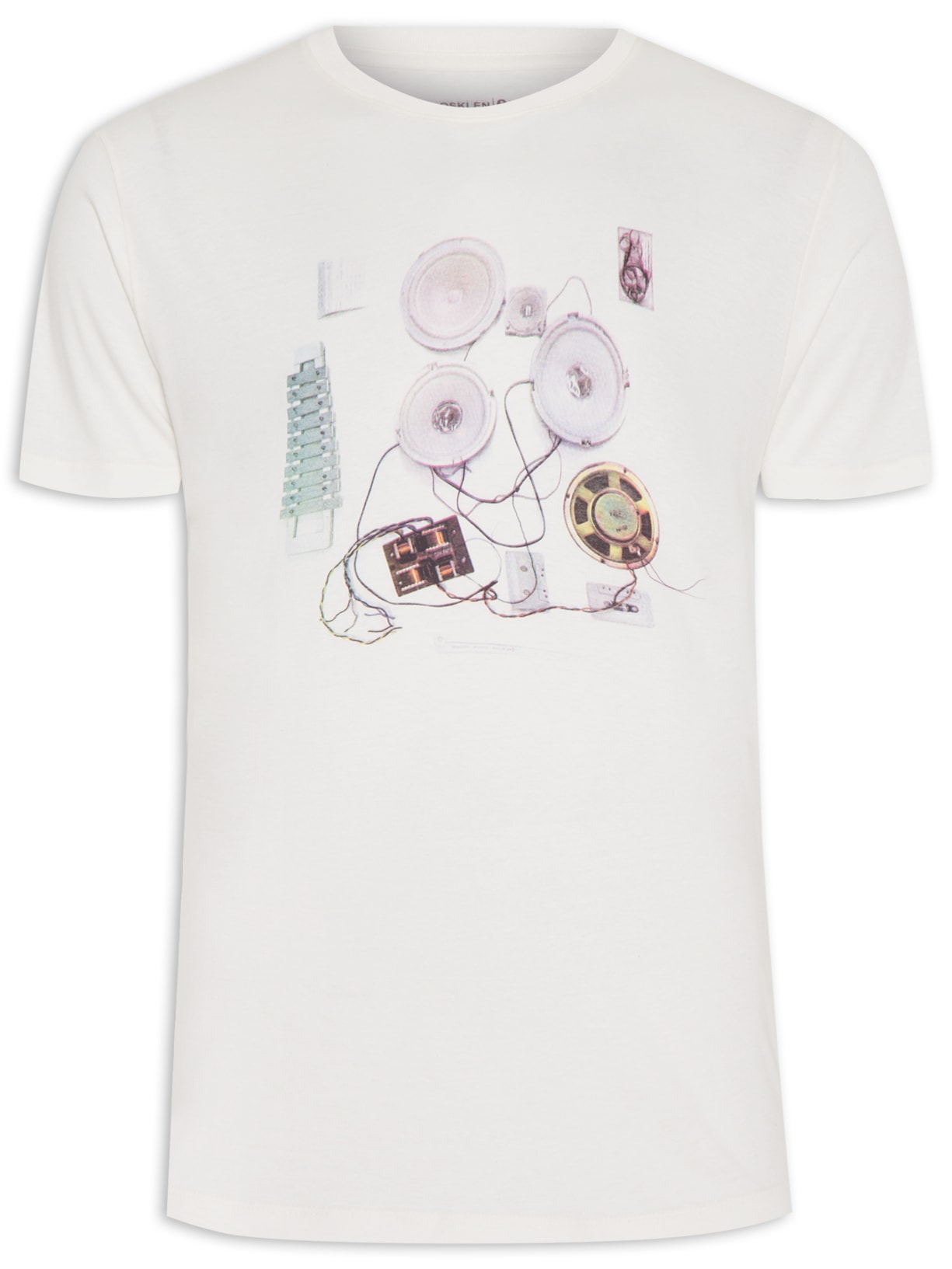 Camiseta Masculina White Music Equipment - Off White