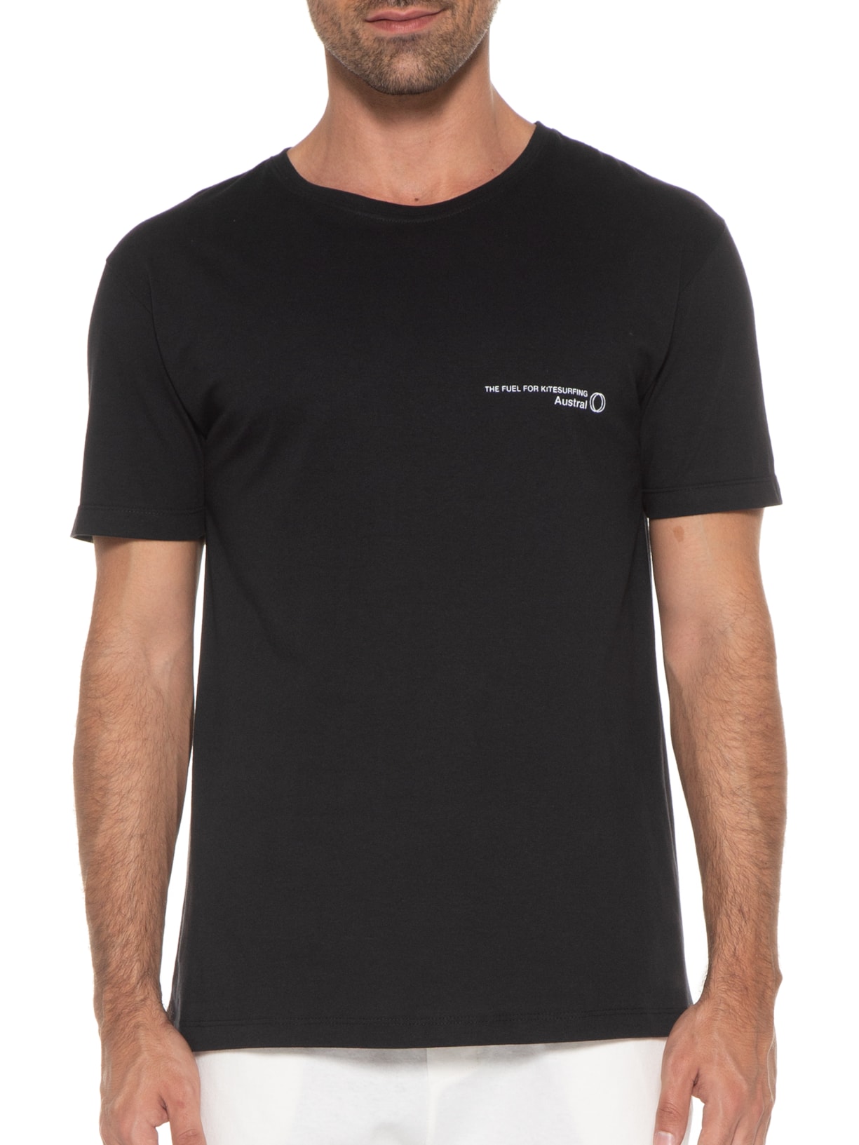 Camiseta Masculina Wind Plain Preto Austral