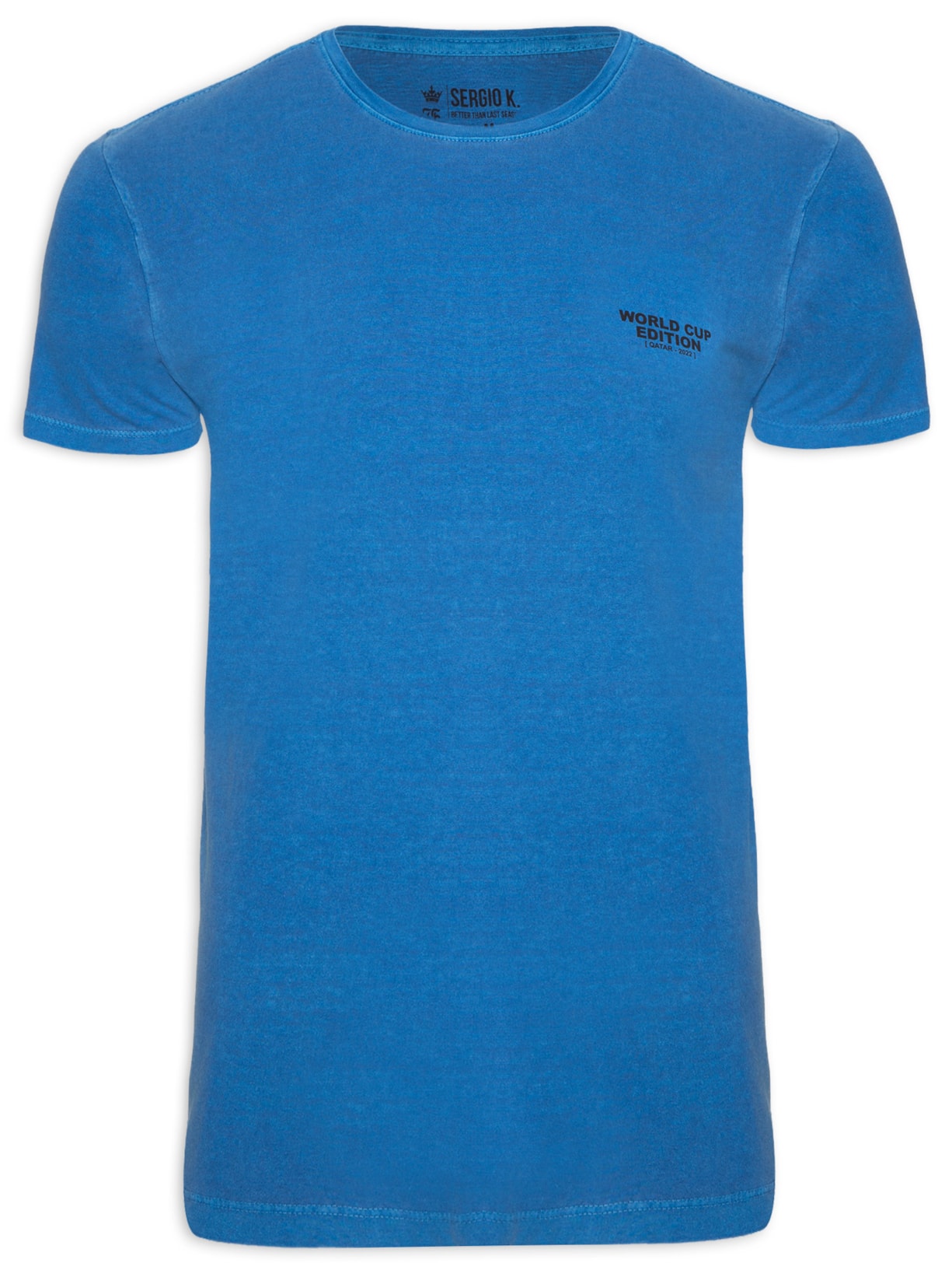 Camiseta Masculina World Cup Gt - Azul