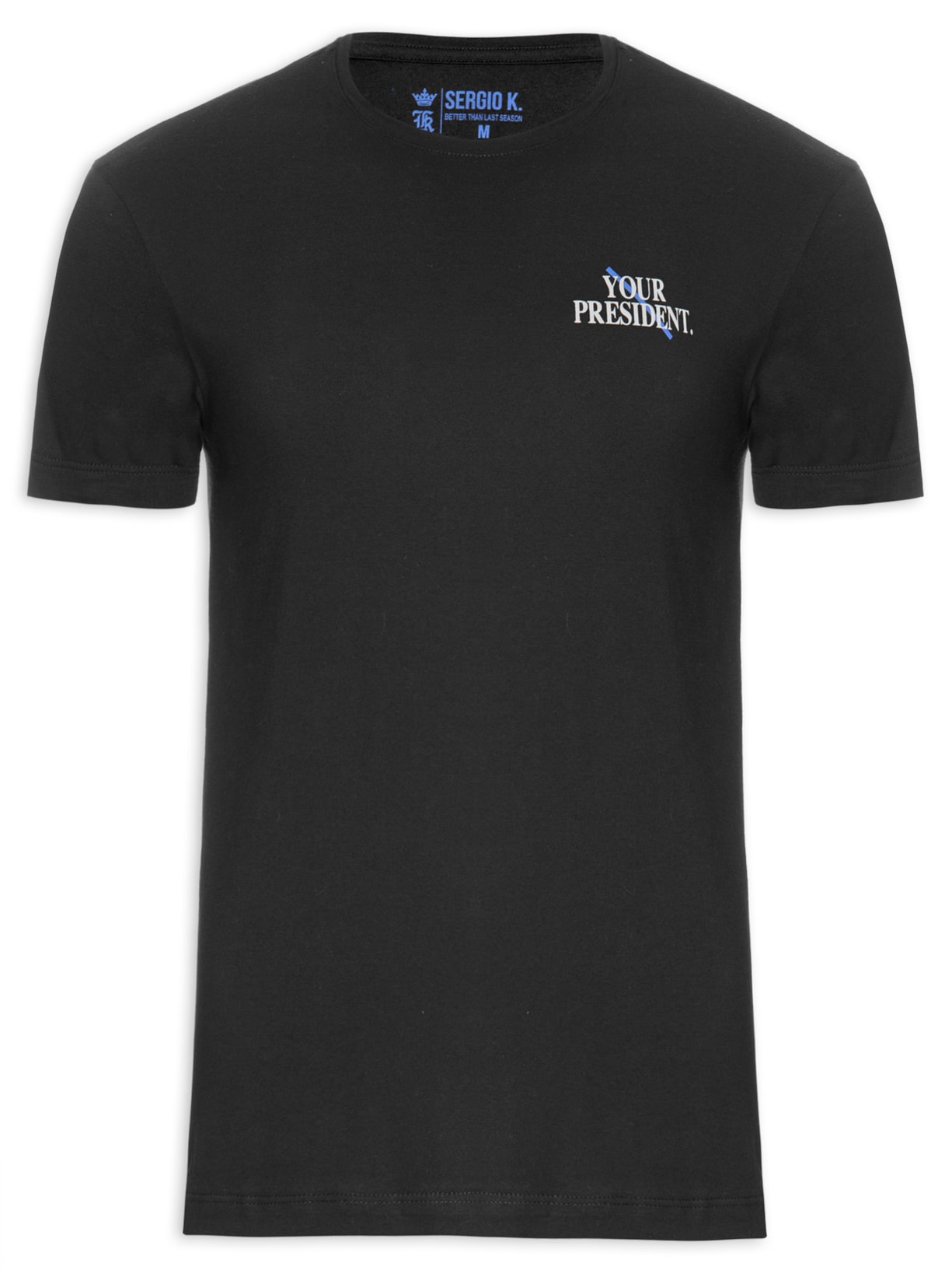 Camiseta Masculina Your President - Preto