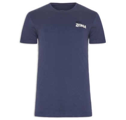 Camiseta Masculina Zona - Azul
