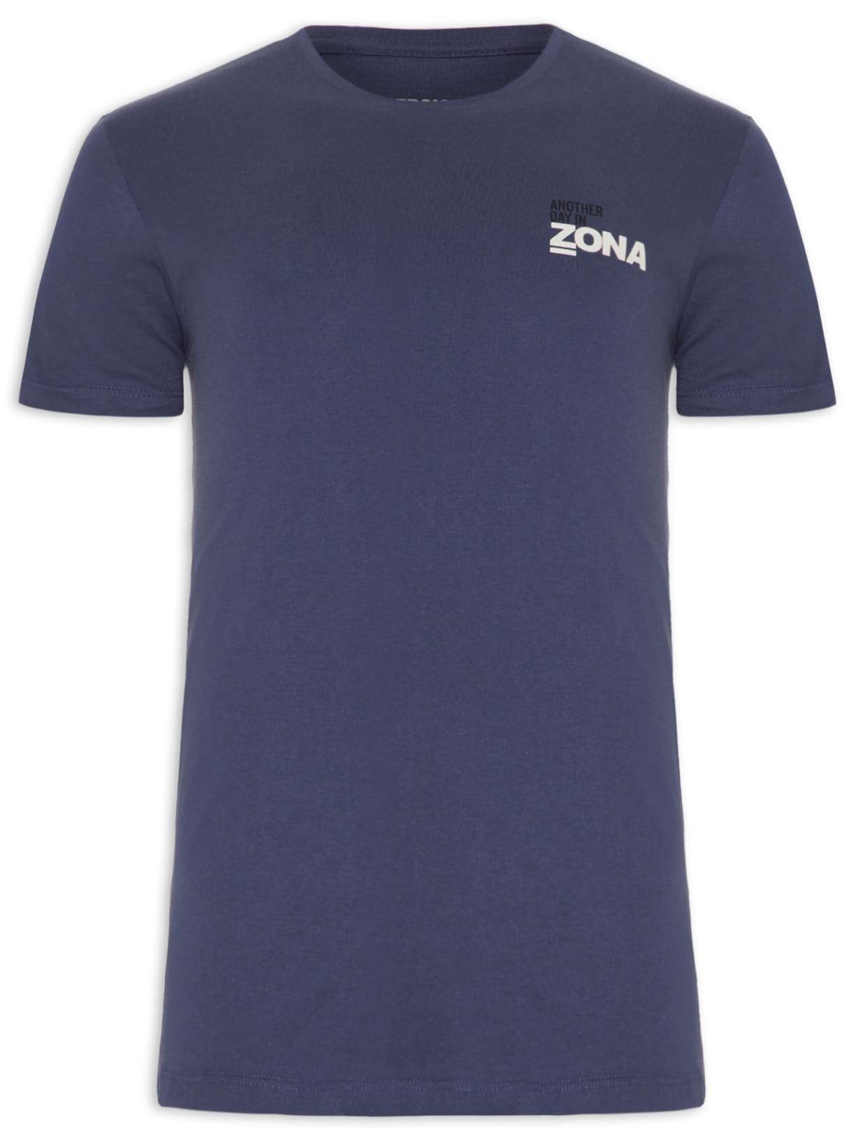 Camiseta Masculina Zona - Azul