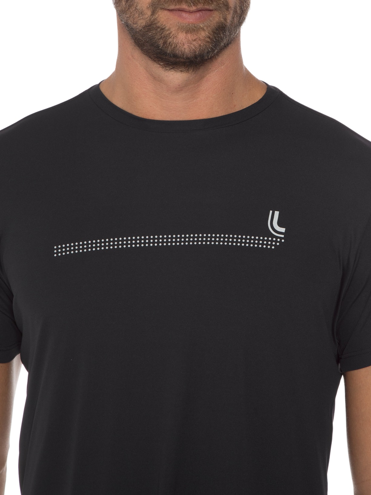 Camiseta Masculino Am Básica Ii Preto Lupo