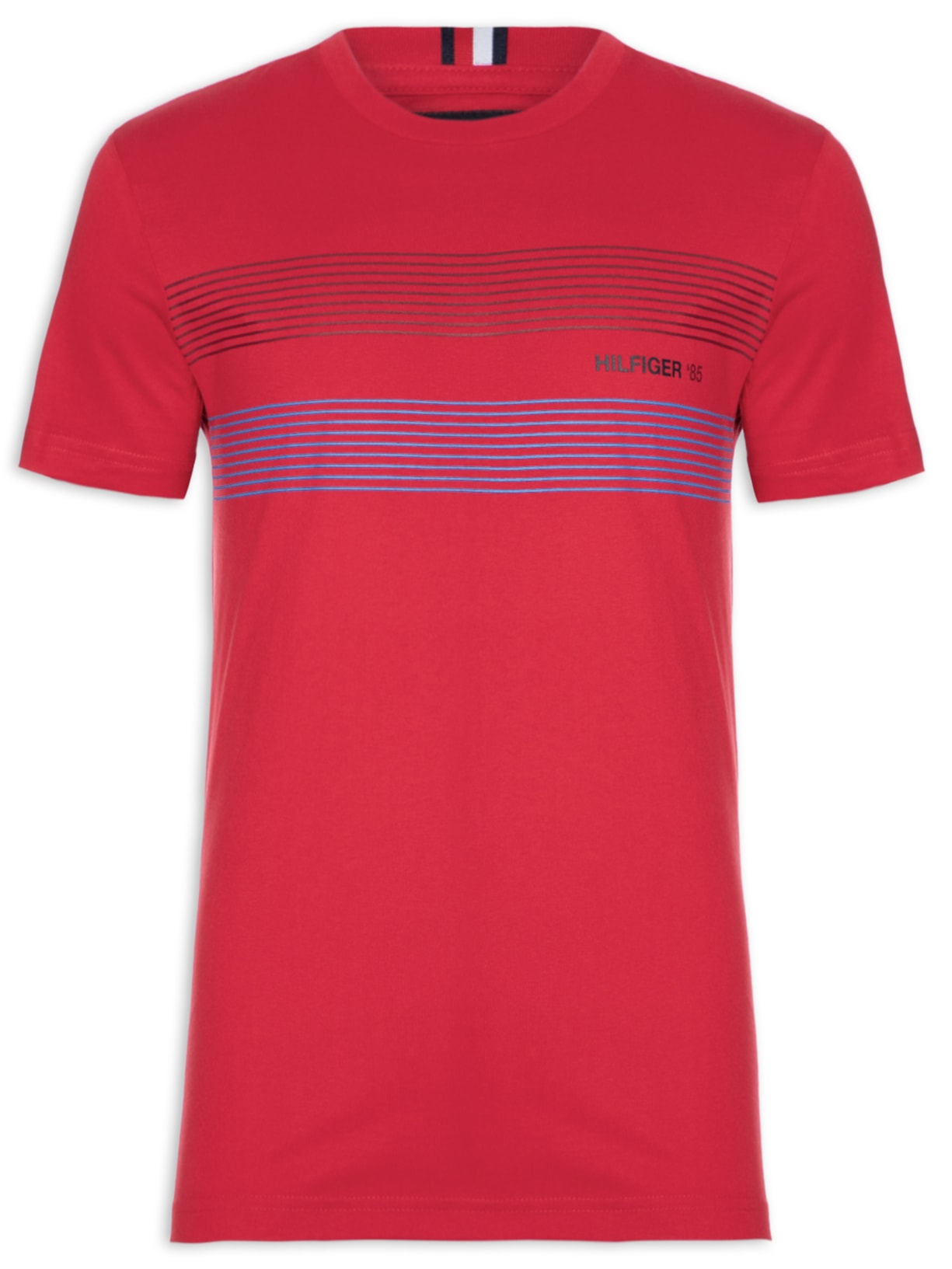 Camiseta Masculino Chest 85 - Vermelho