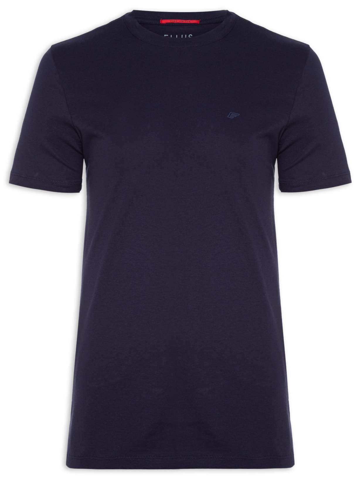 Camiseta Masculino Cotton Pima Easa Mirror Classic - Azul