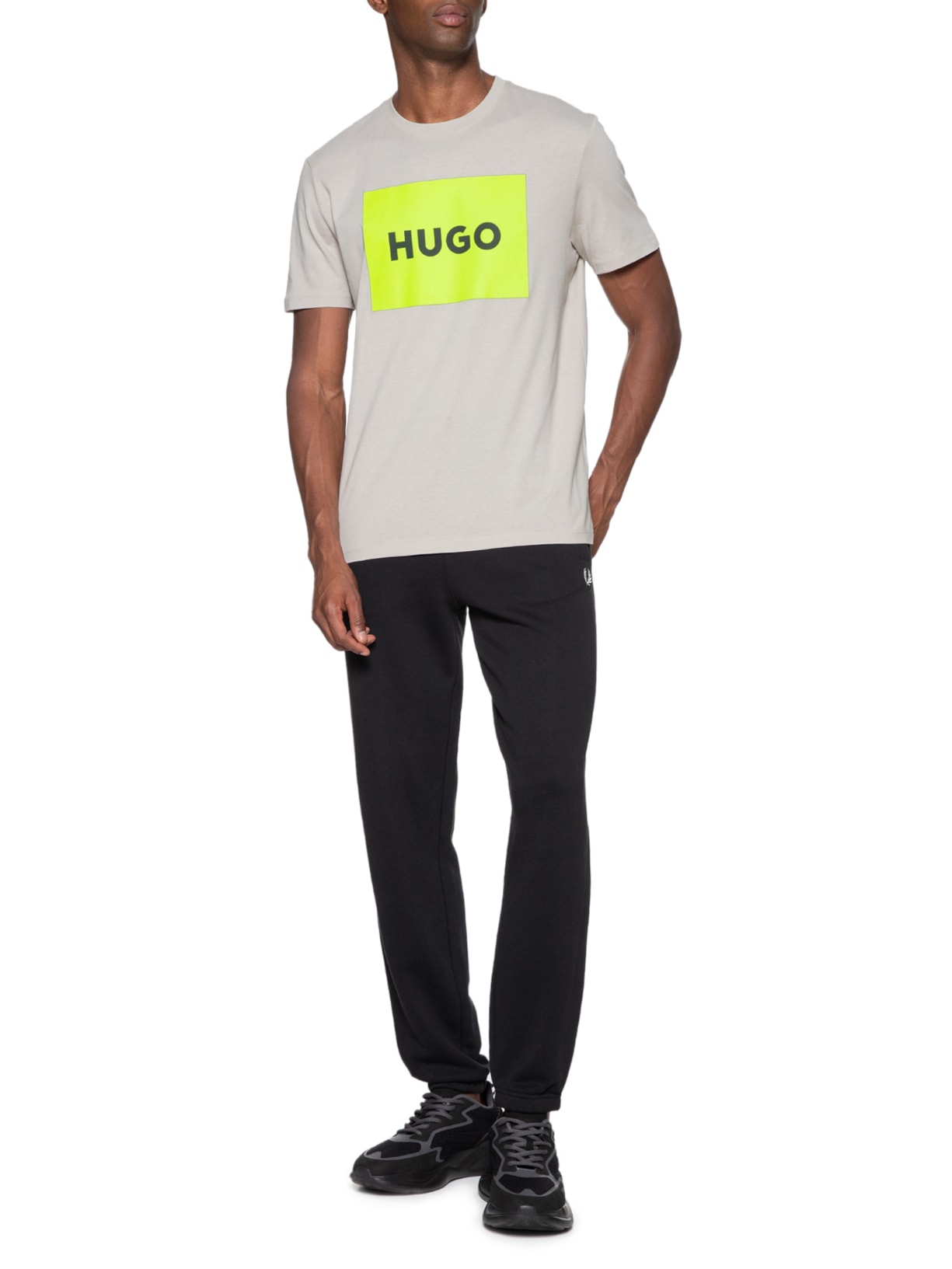 Camiseta Masculino Dulive Cinza Hugo