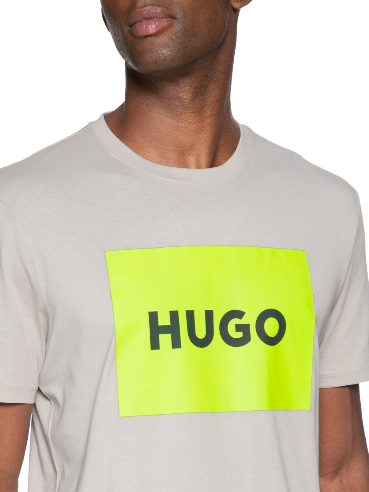 Camiseta Masculino Dulive Cinza Hugo