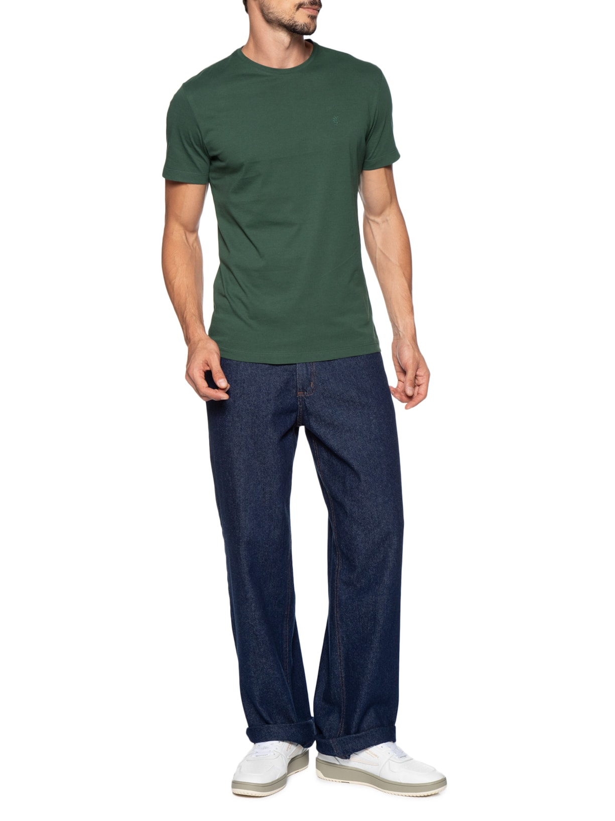 Camiseta Masculino estampada Back To Nineties Verde Sergio K