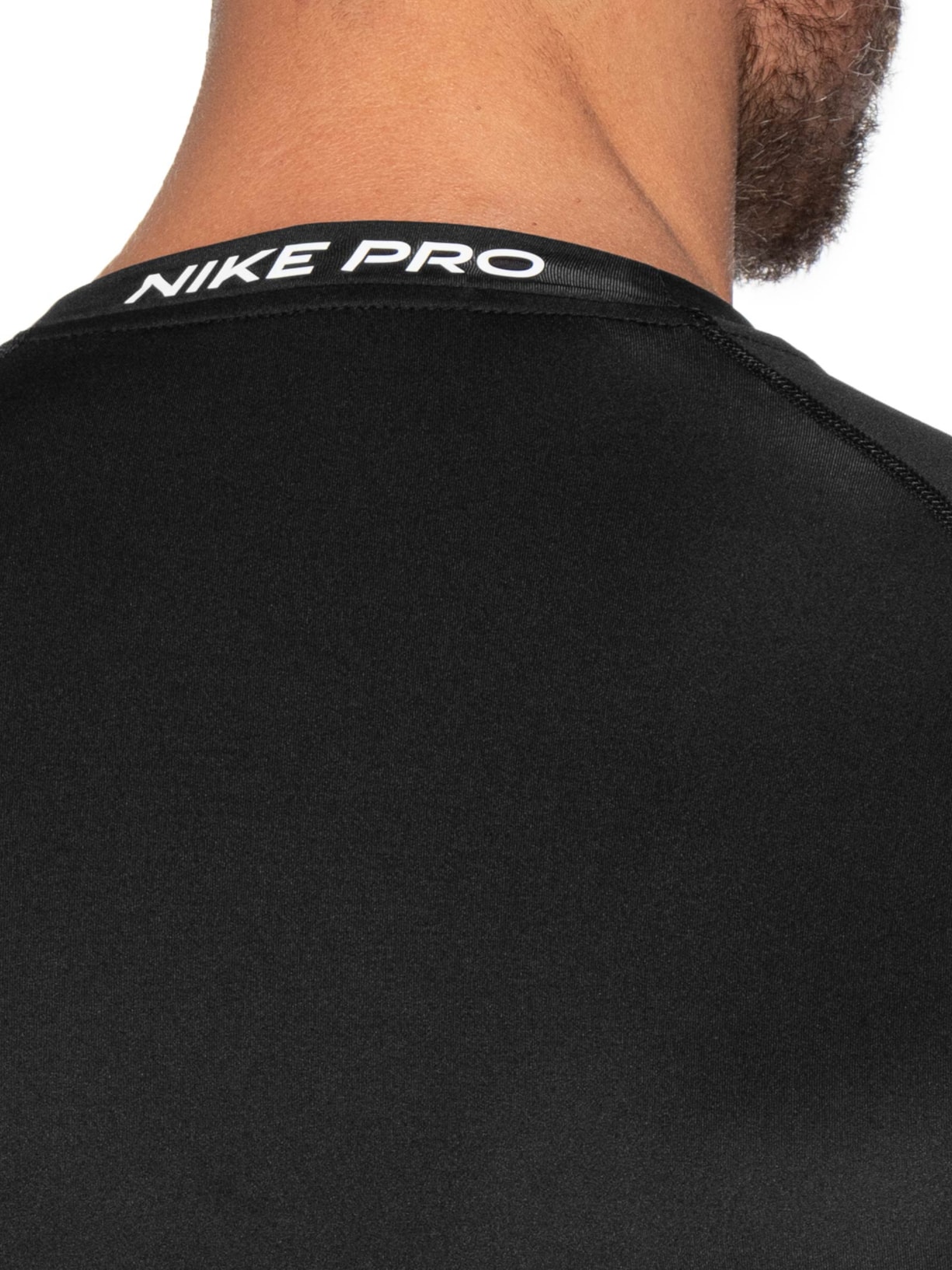 Camiseta Masculino Manga Longa Pro Dri-Fit Preto Nike