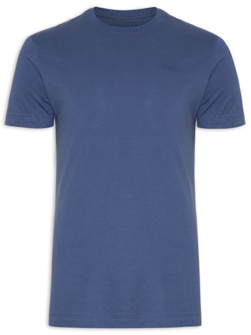 Camiseta Masculino Mm Palm Hut Mc - Azul