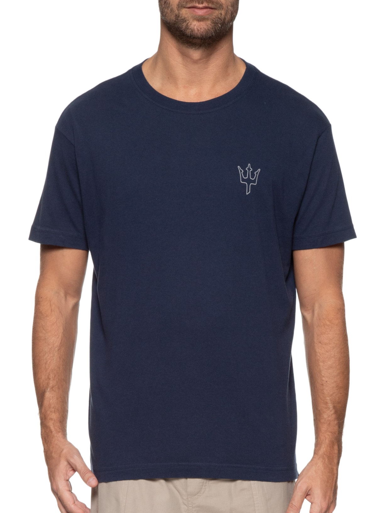 Camiseta Masculino Vintage Expeditions Azul Osklen