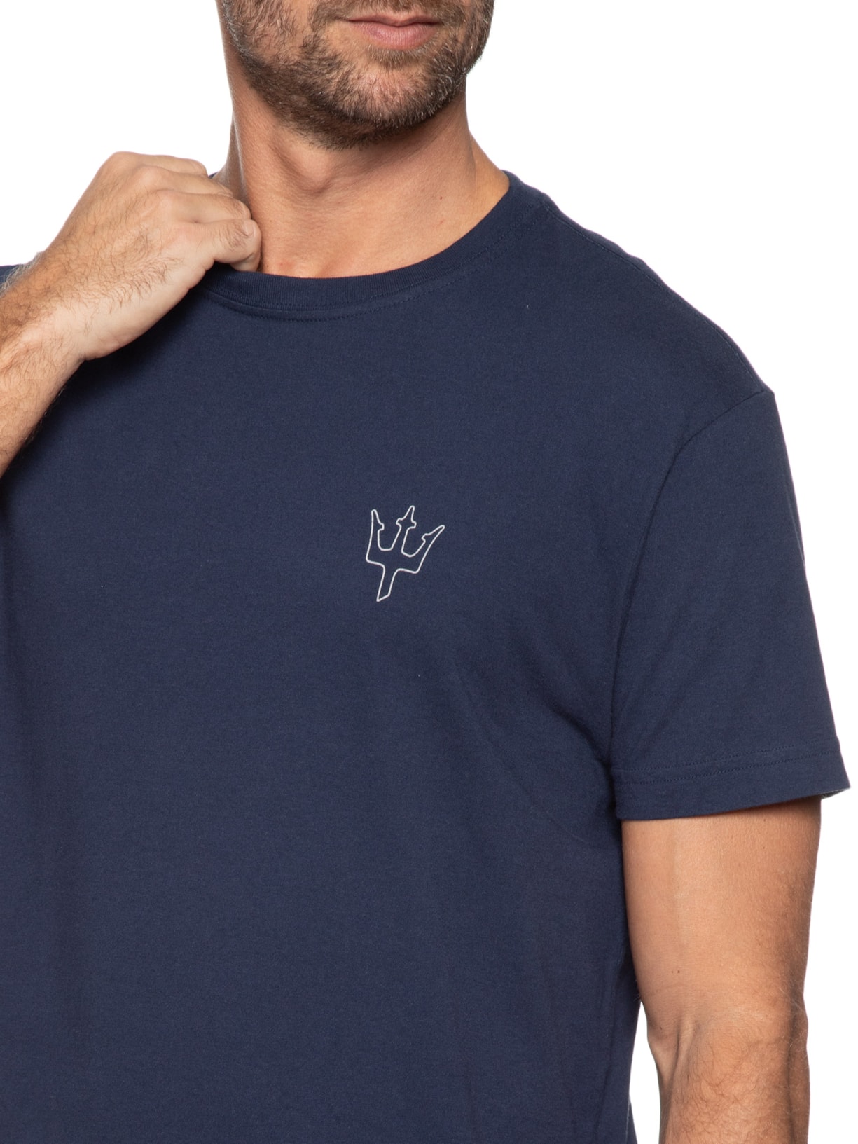 Camiseta Masculino Vintage Expeditions Azul Osklen