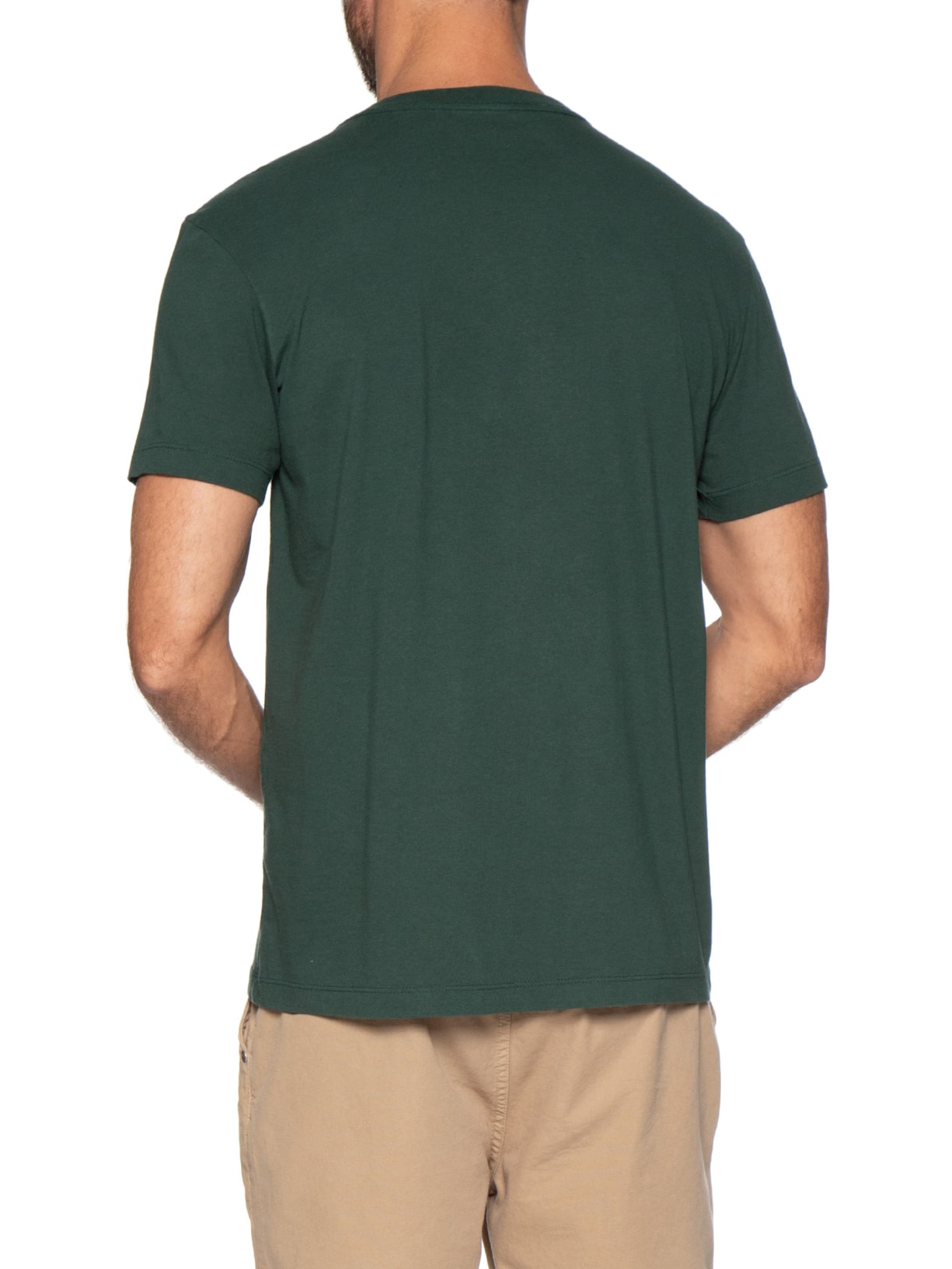 Camiseta Masculino Vintage Issue7 Verde Osklen