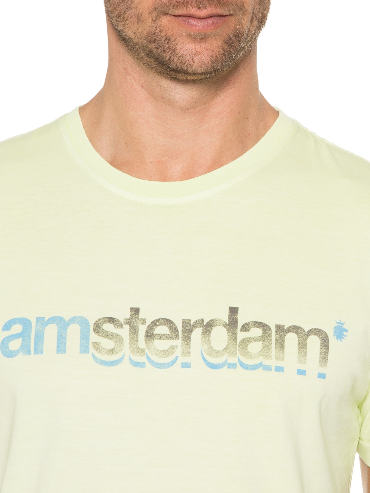 Camiseta Masculna I Amsterdam Verde Von Der Volke