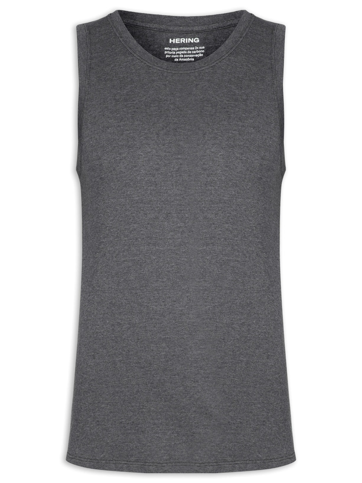 Camiseta Masulina Regata - Cinza