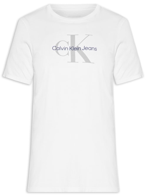 Camiseta MC CKJ Masculino Re Issue – Branco