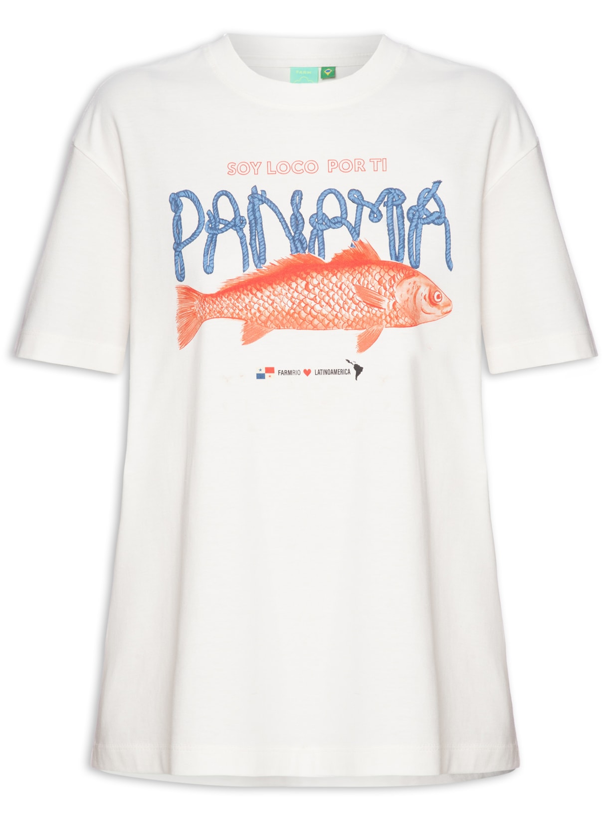 Camiseta Média Soy Panamá - Branco