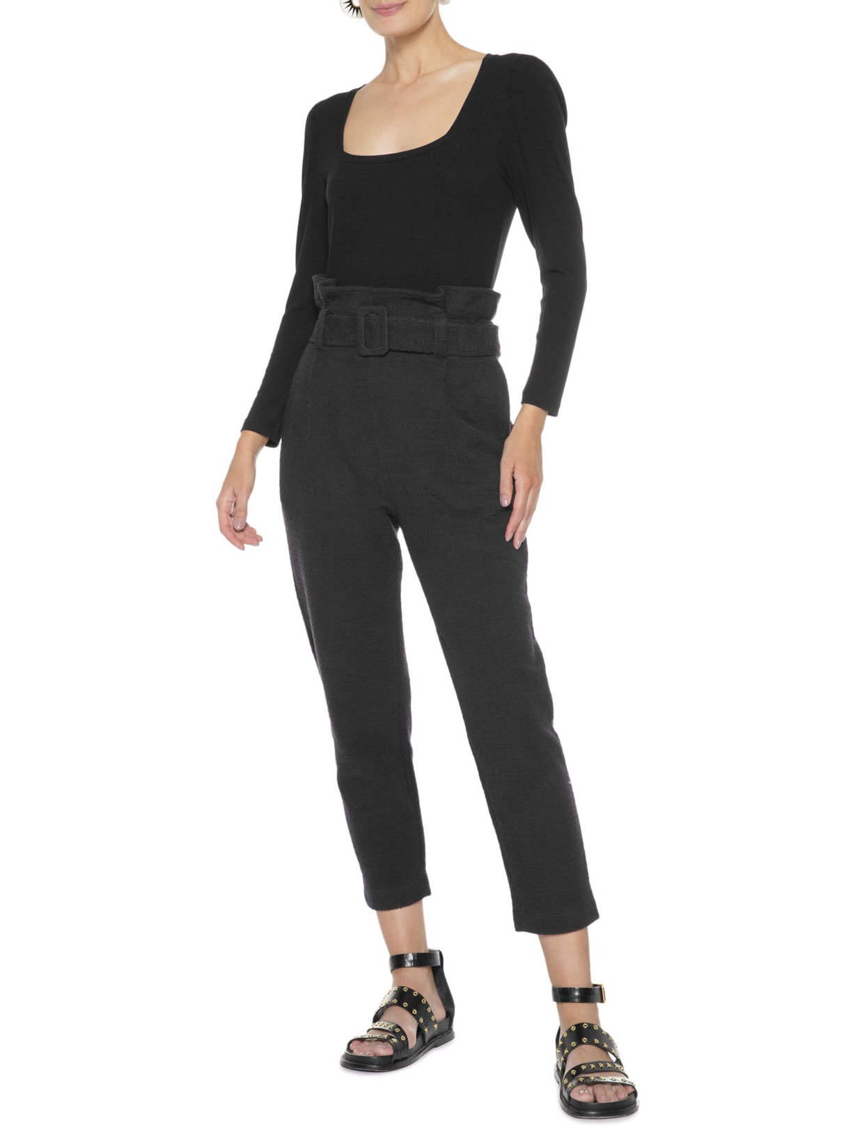 Camiseta Mia Preto Mixed