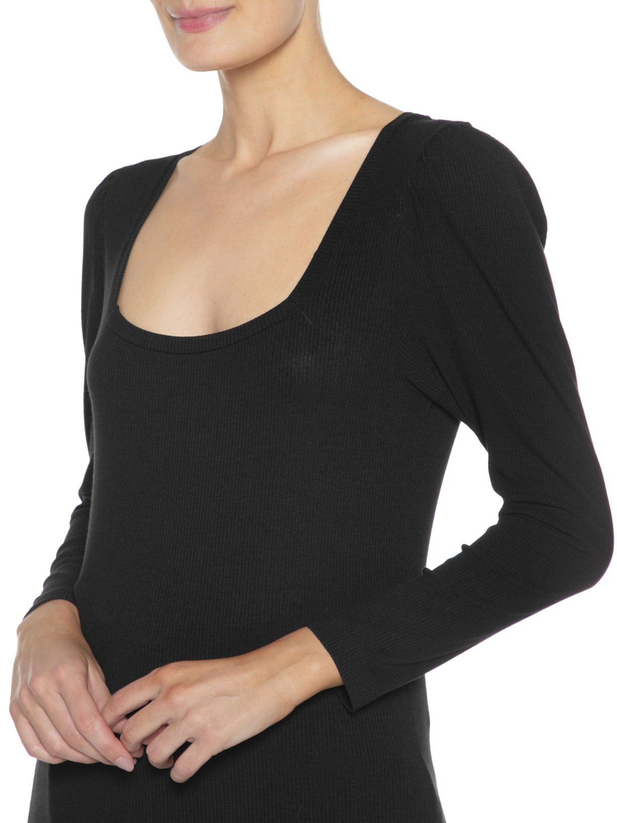 Camiseta Mia Preto Mixed