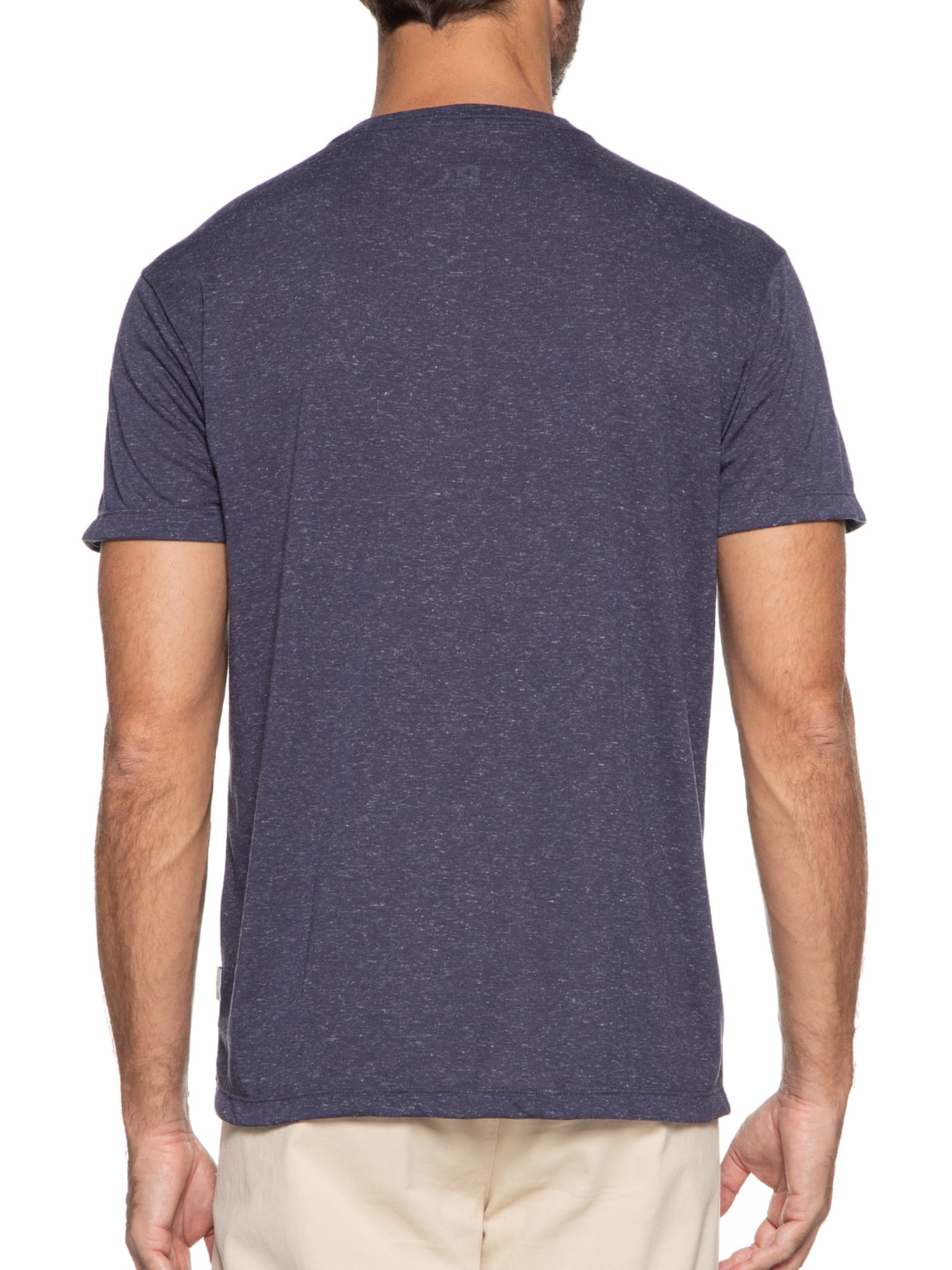 Camiseta New Linho Azul Reserva