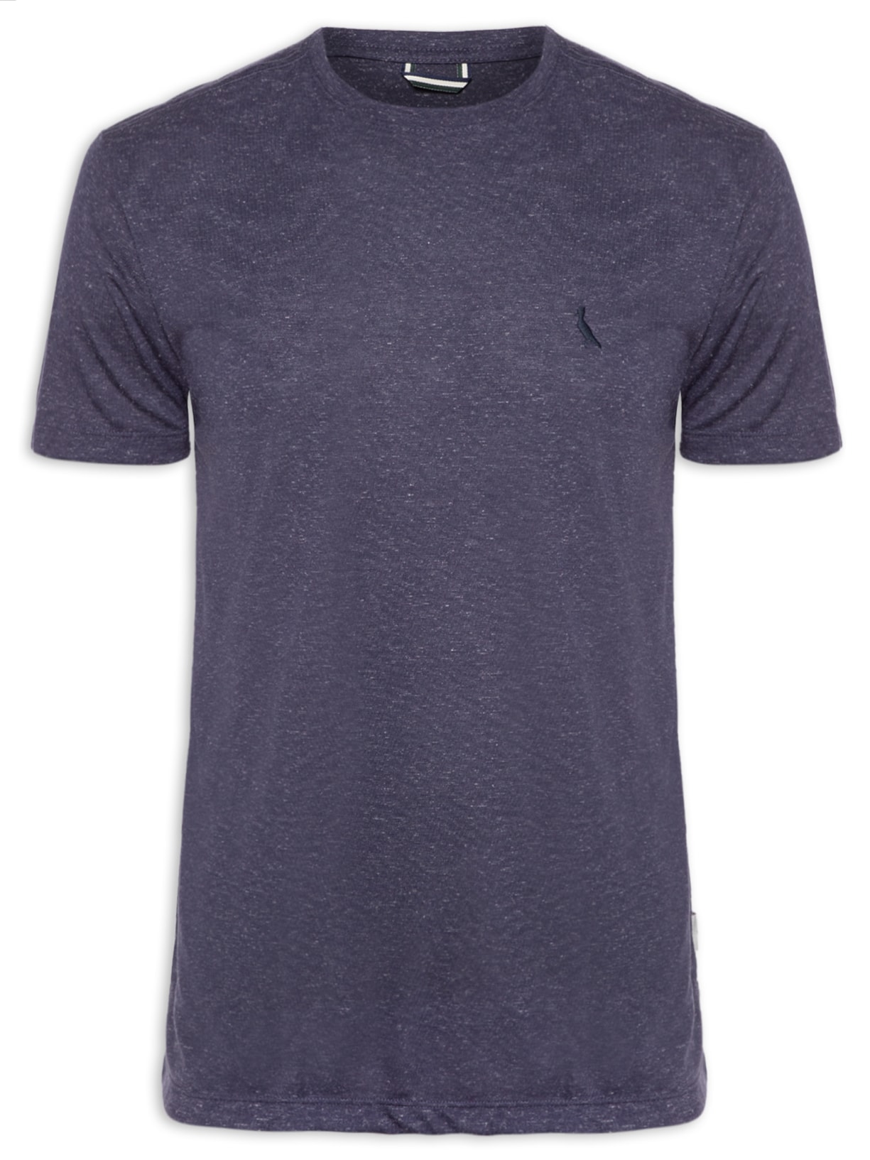 Camiseta New Linho - Azul