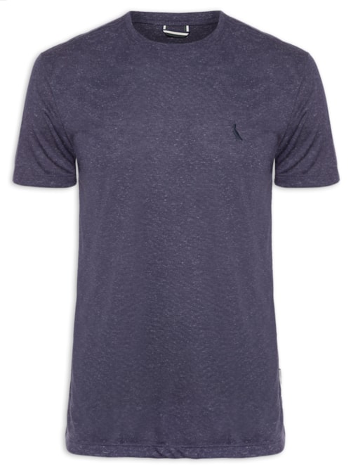 Camiseta New Linho - Azul