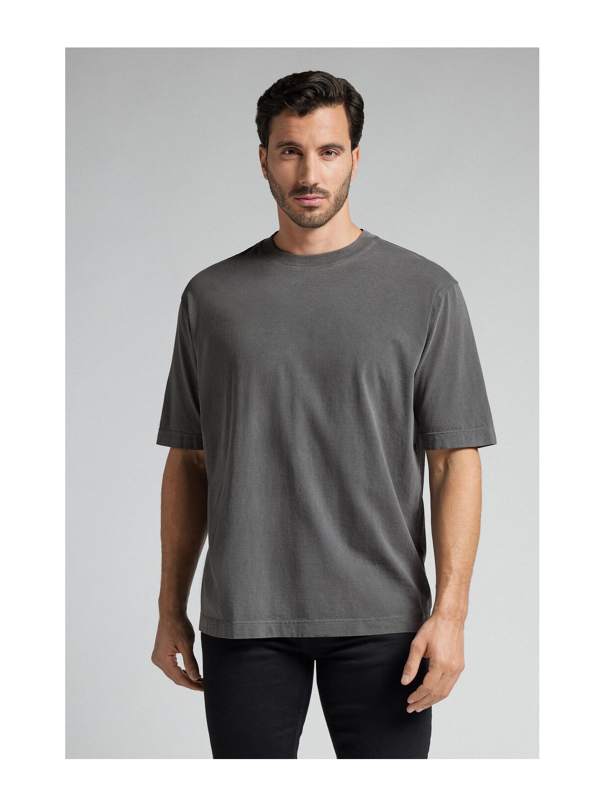 Camiseta Over Washed Collection Preto Intimissimi