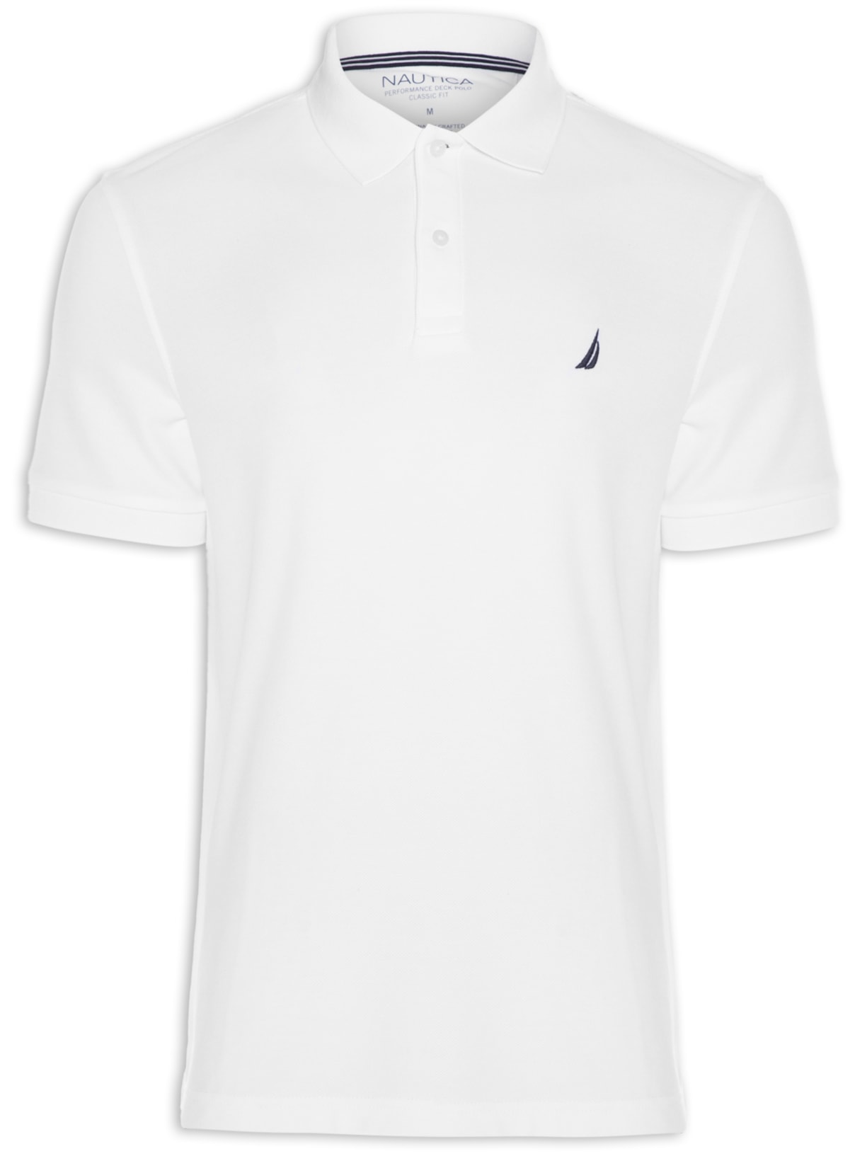 Camiseta Polo Masculina - Branco