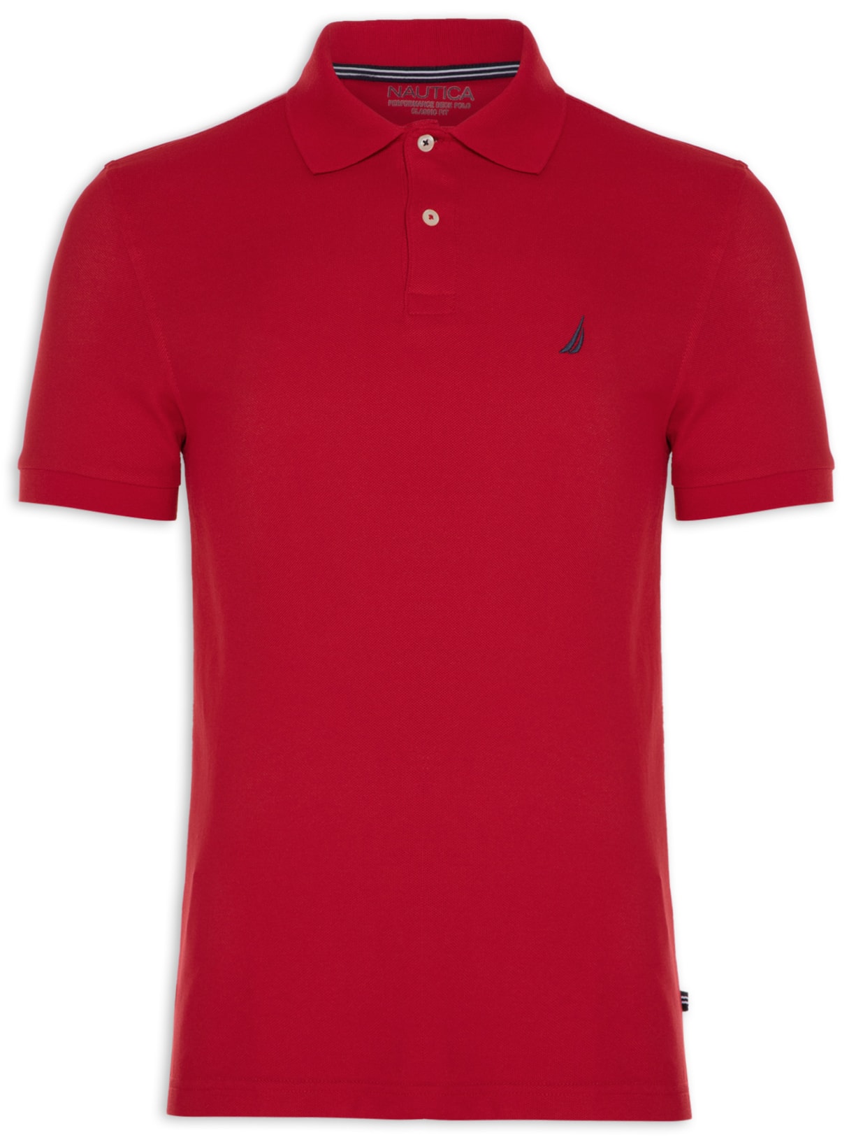 Camiseta Polo Masculina - Vermelho