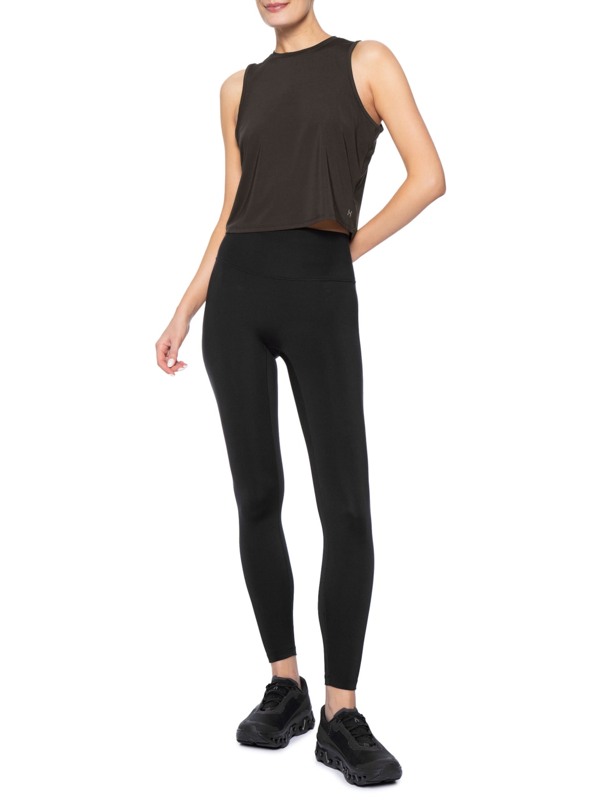 Camiseta Regata Feminina Marrom Hering Sports