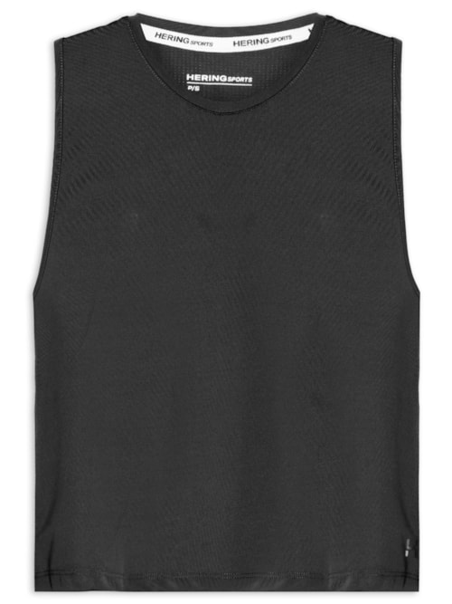 Camiseta Regata Feminina - Preto