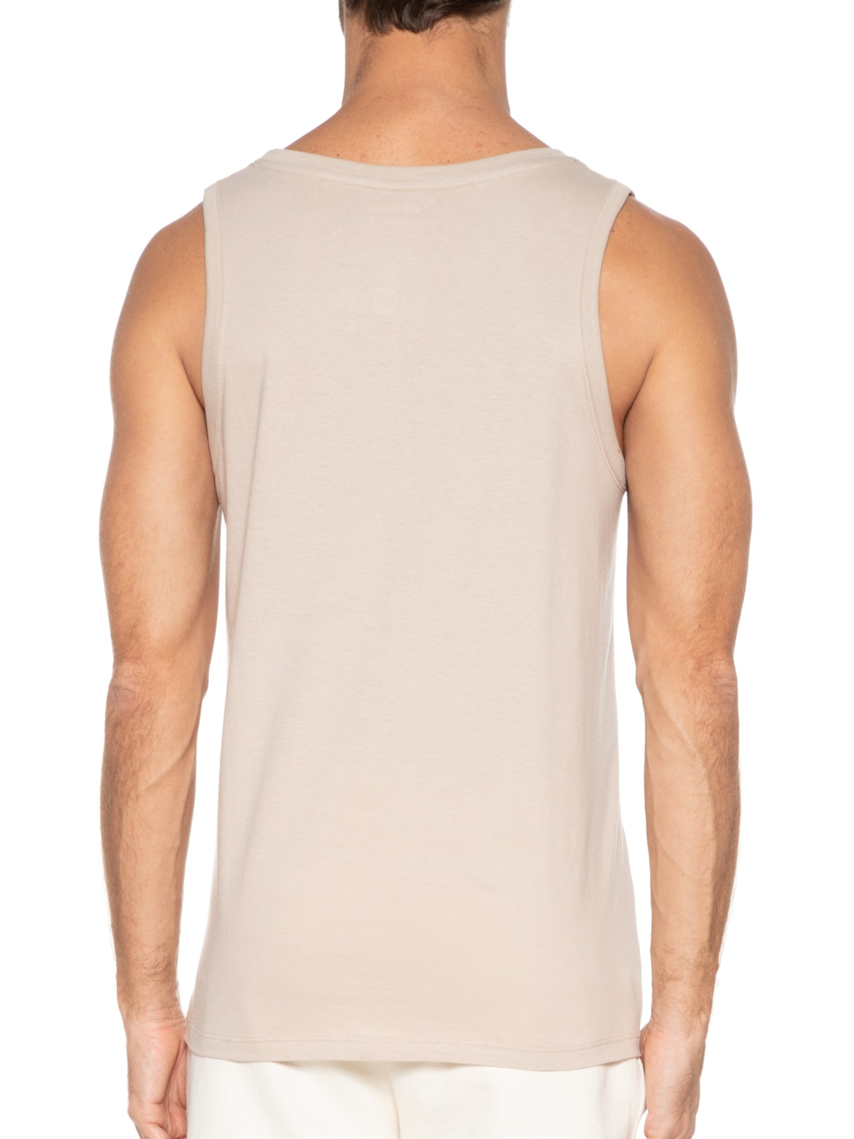 Camiseta Regata Masculina Bege Hering