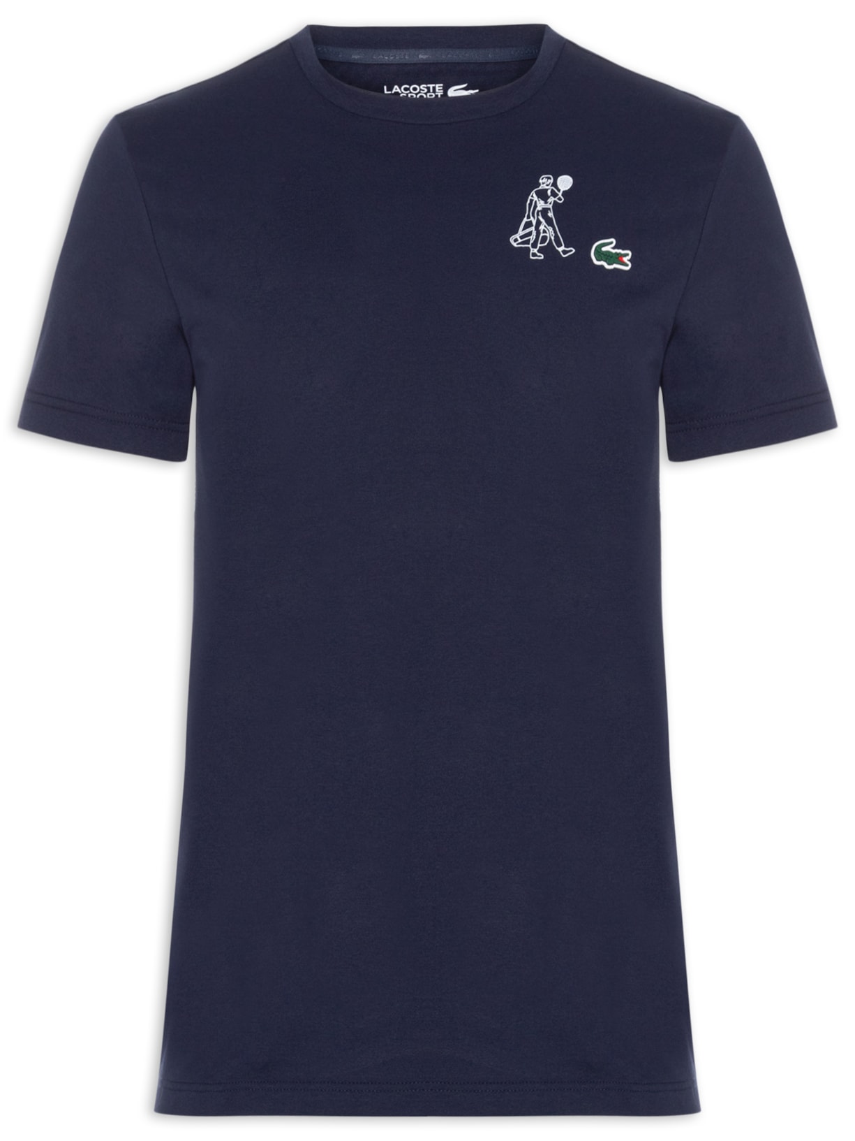 Camiseta Regular Fit Tech Jersey Heritage - Azul