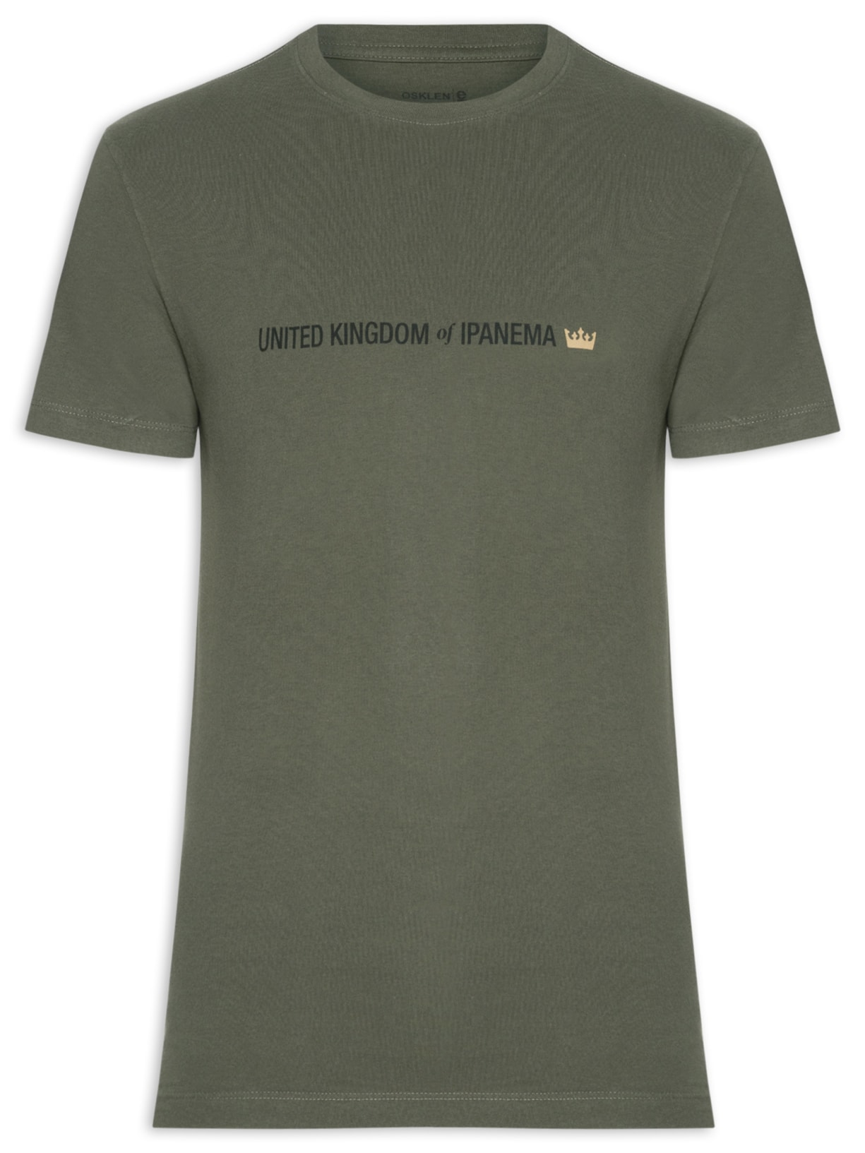 Camiseta Slim Vintage United Kingdom - Verde