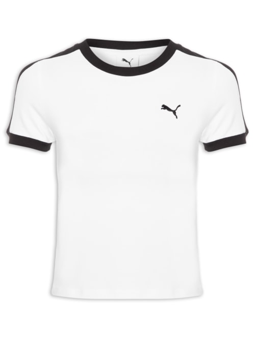 Camiseta T7 Slim Tee Feminina - Branco