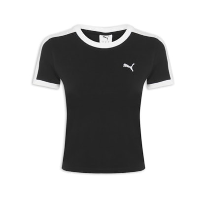 Camiseta T7 Slim Tee Feminina - Preto
