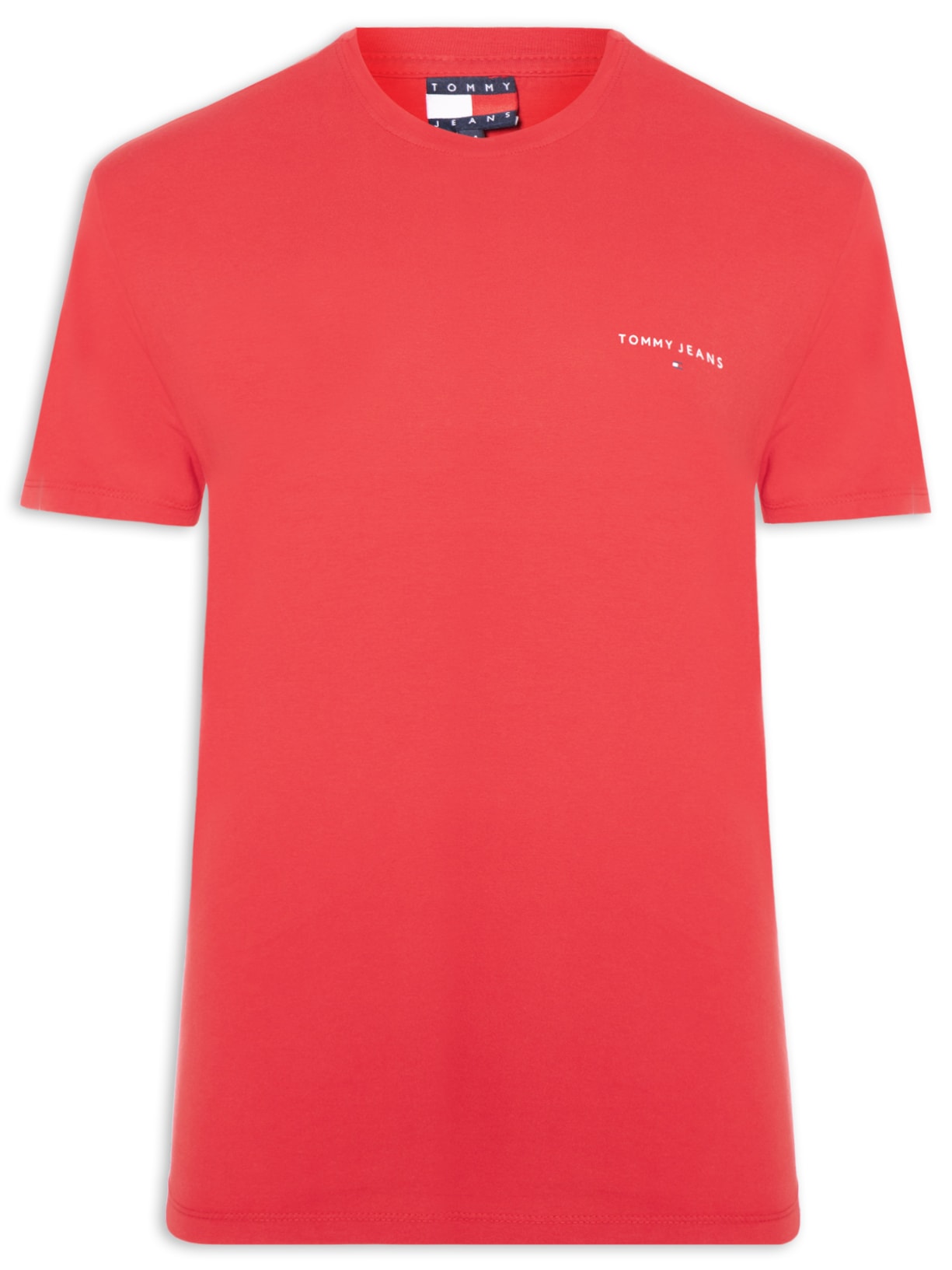 Camiseta TJM Linear Chest Tee Ext - Vermelho